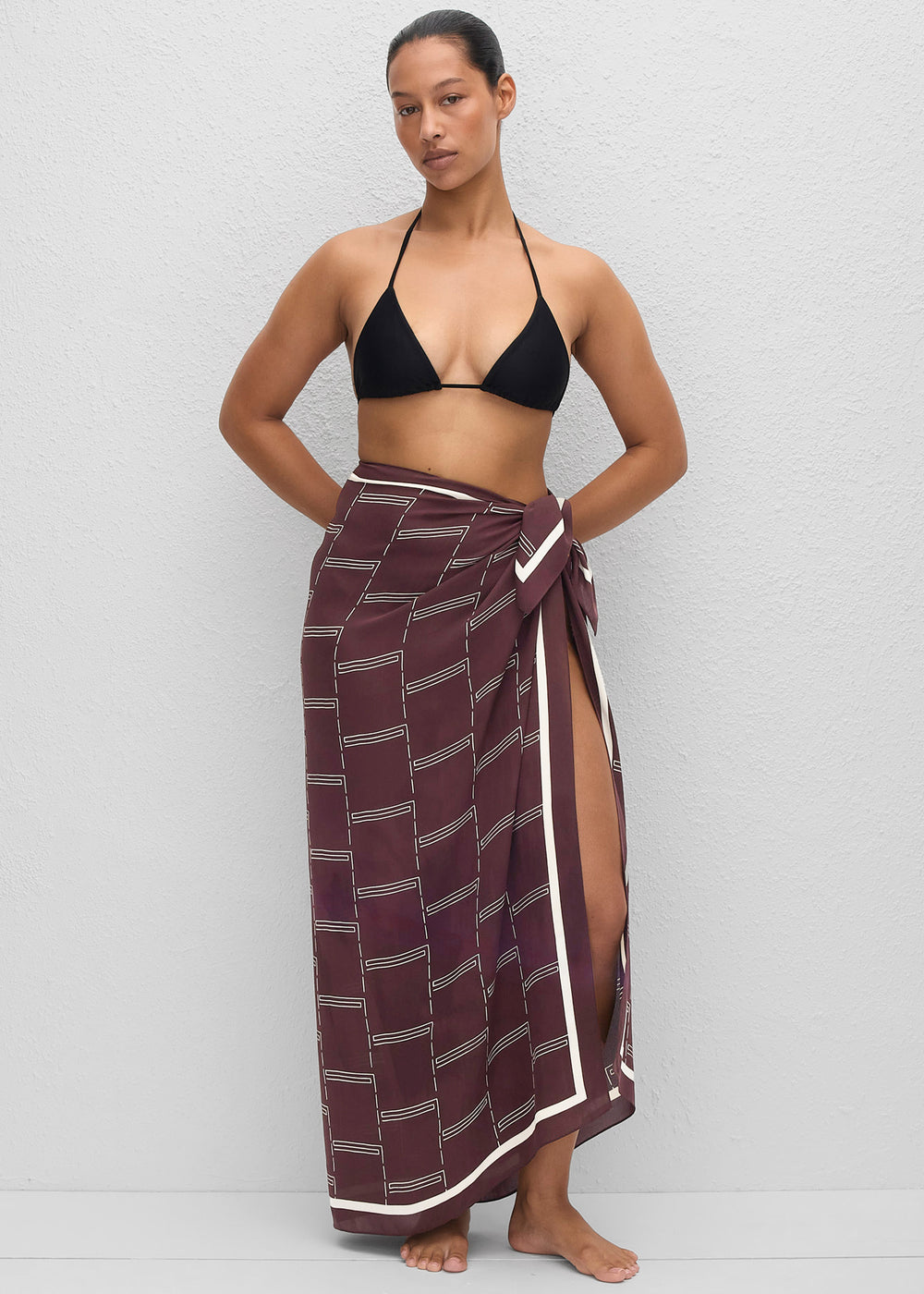Matteau Silk Sarong - Bamboo - 1