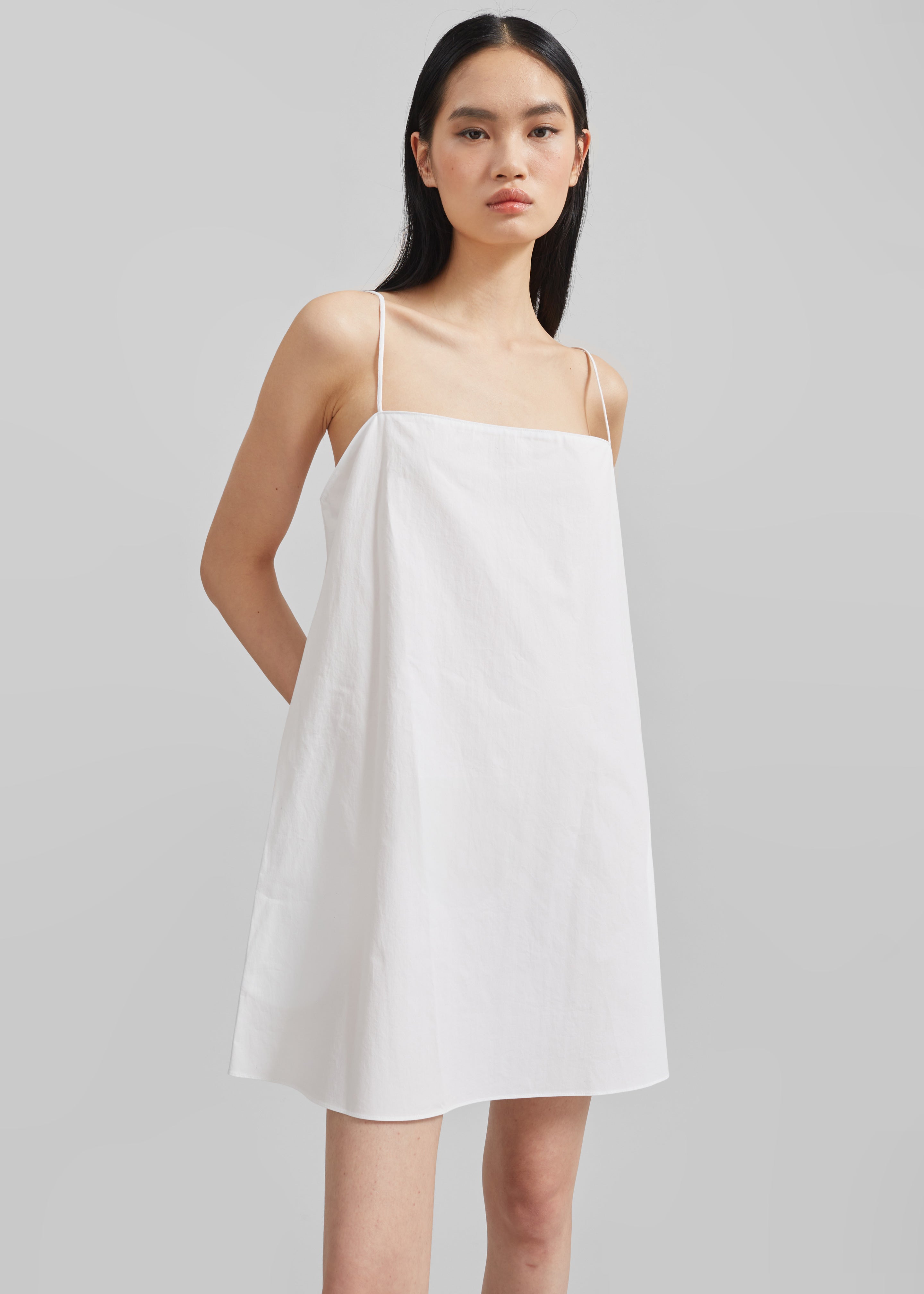 Matteau Square Cami Mini Dress - White - 9