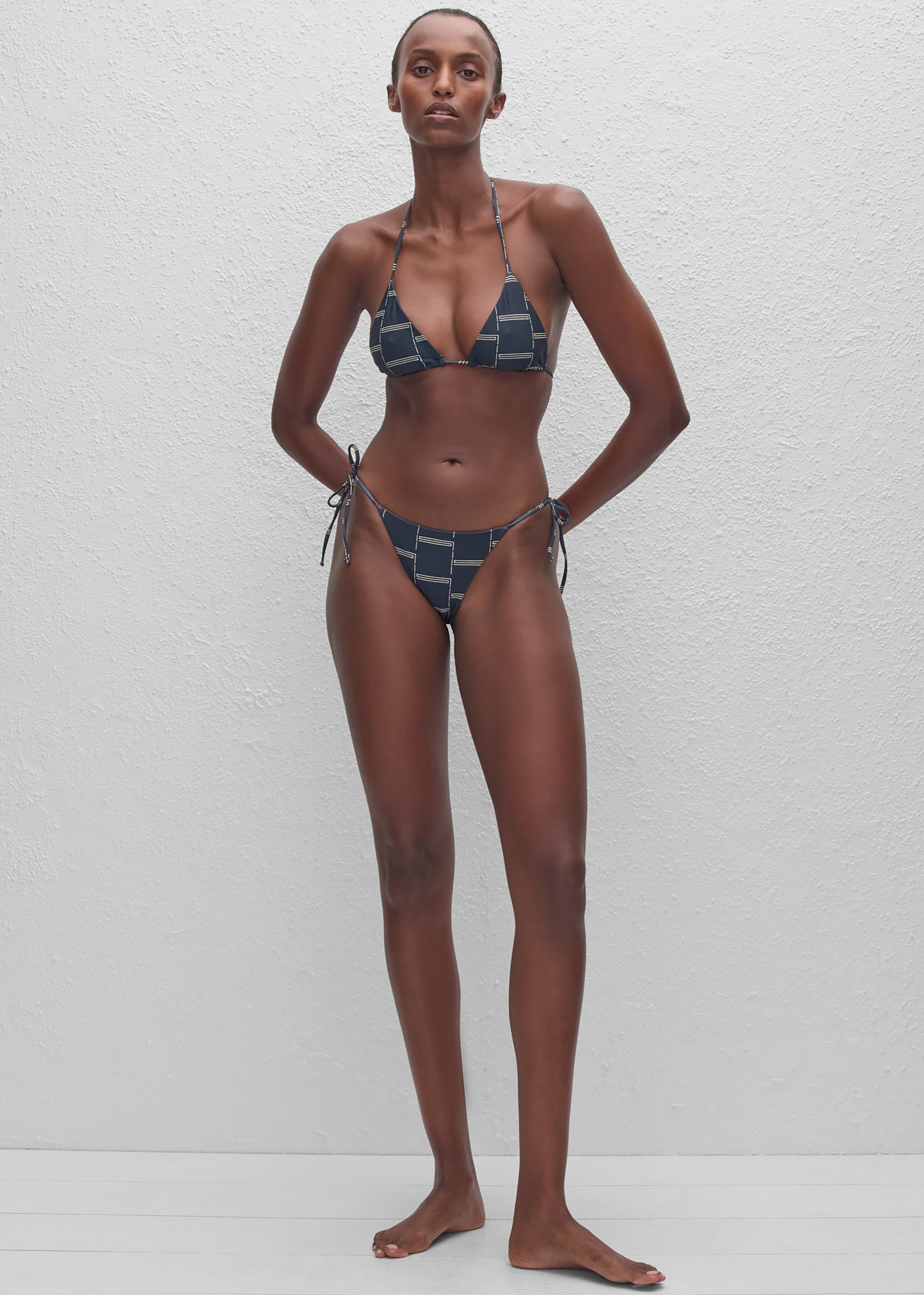 Shop the look image for Matteau String Triangle Top - Bamboo