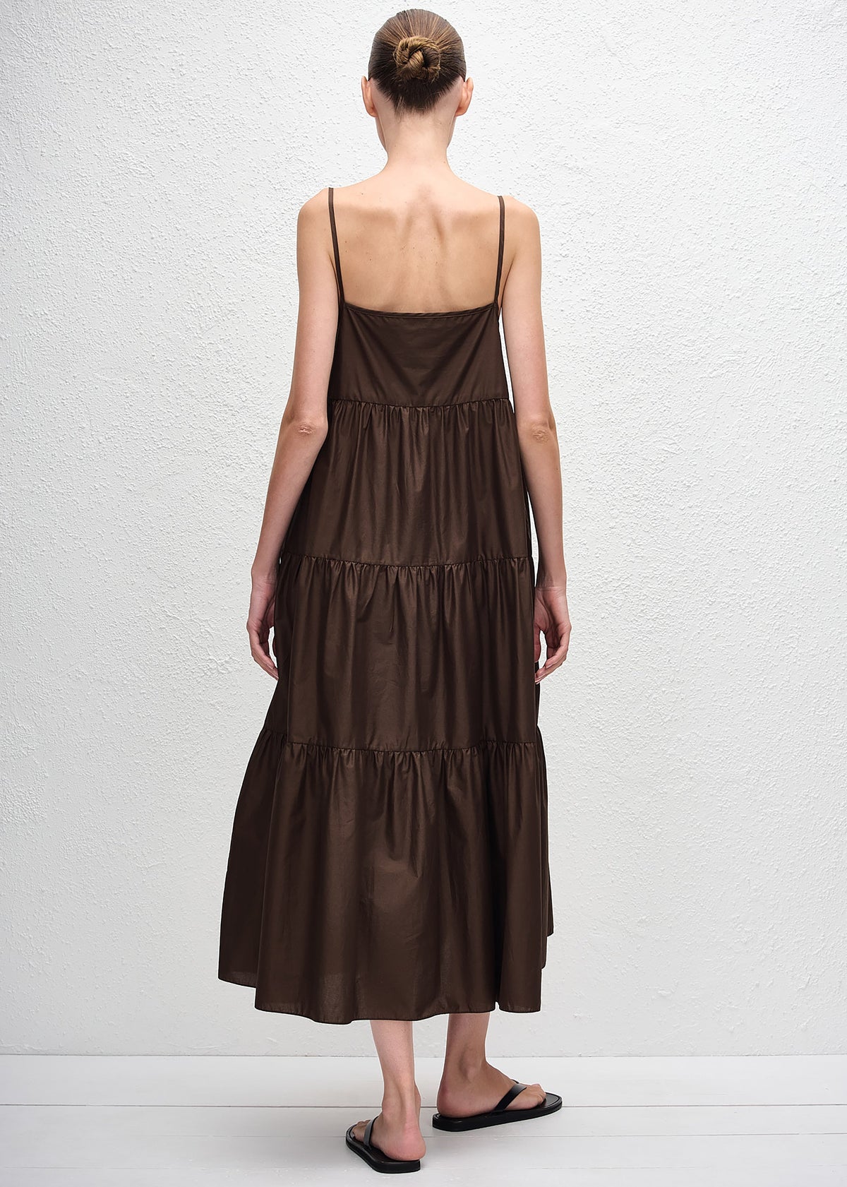 Matteau Tiered Sundress - Chocolate - 3