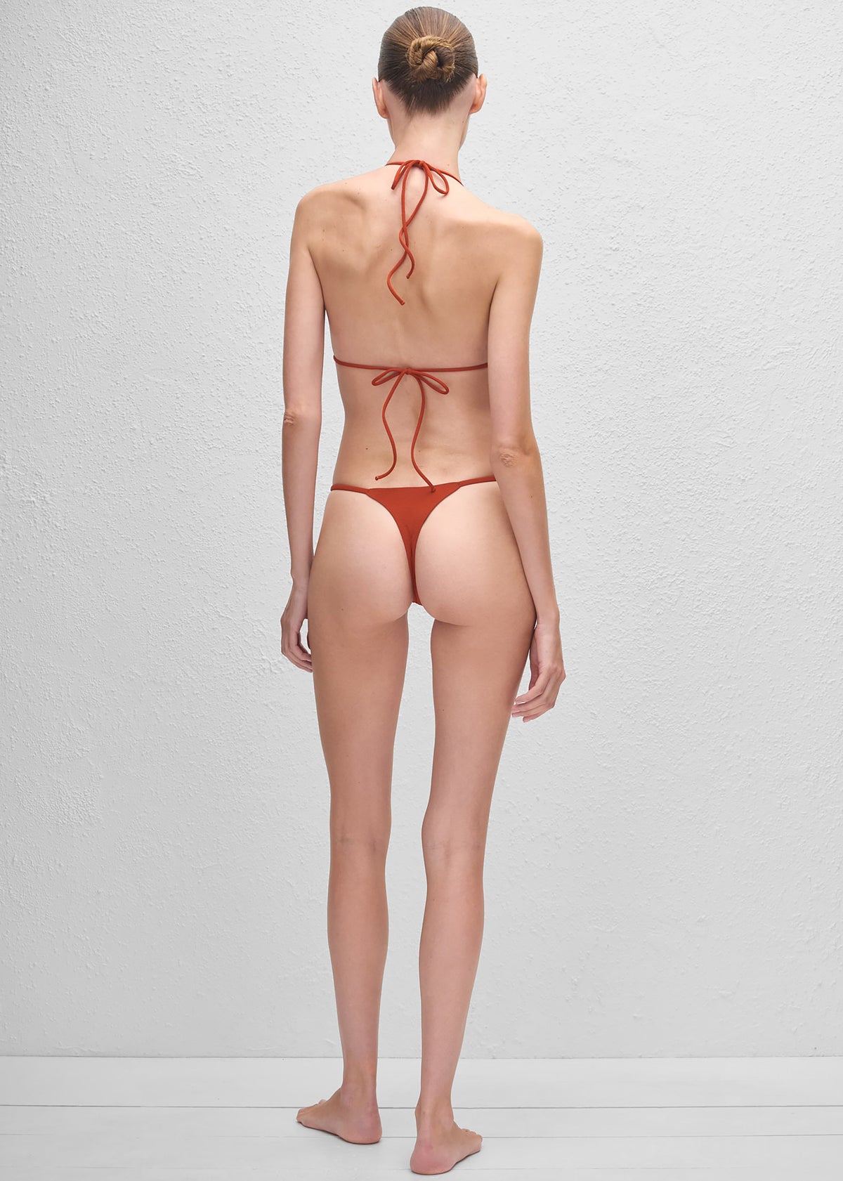 Matteau Tres Petite Briefs - Tomato Crinkle - 2