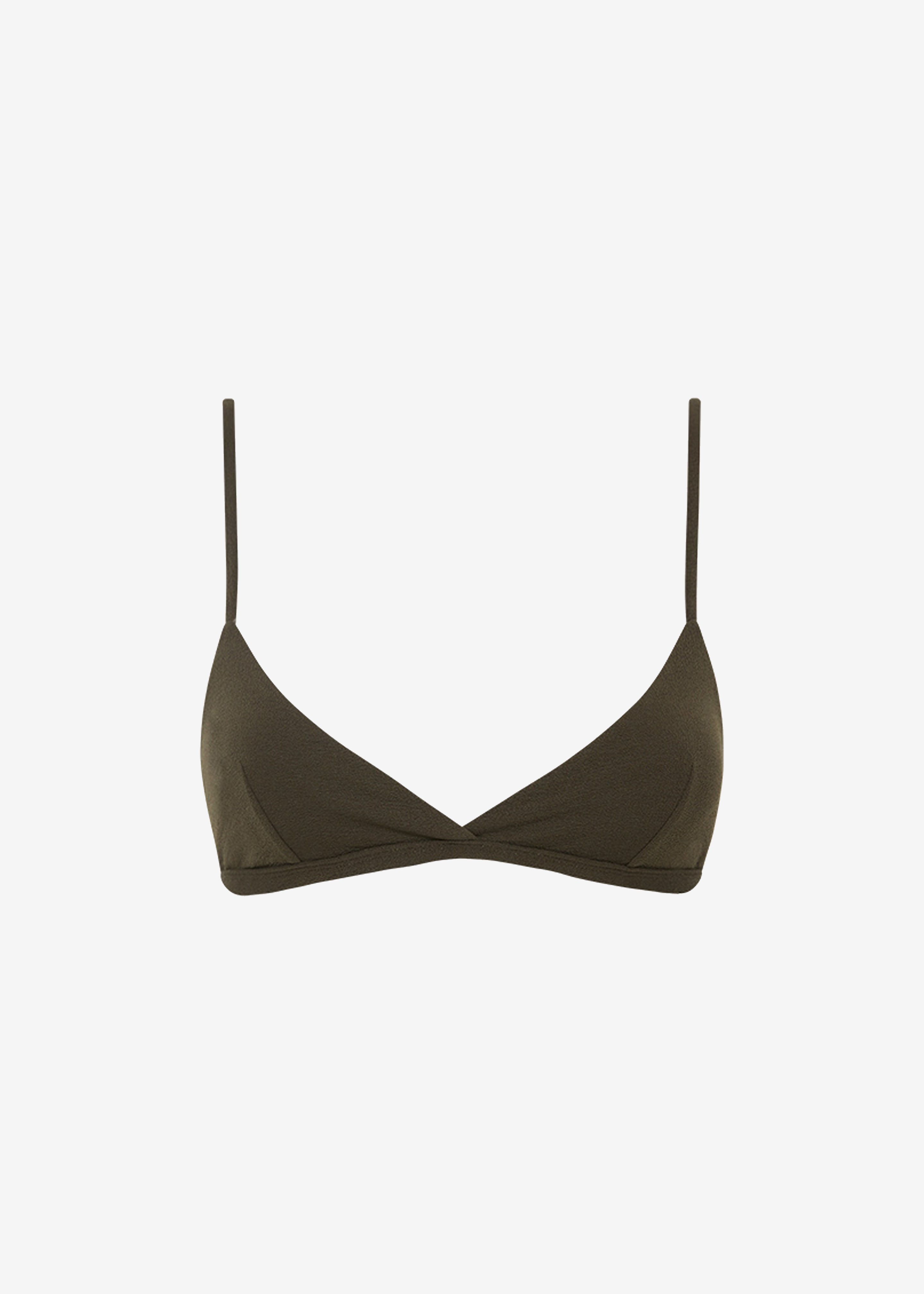 Matteau Tri Bikini Top - Thyme Crinkle - 5