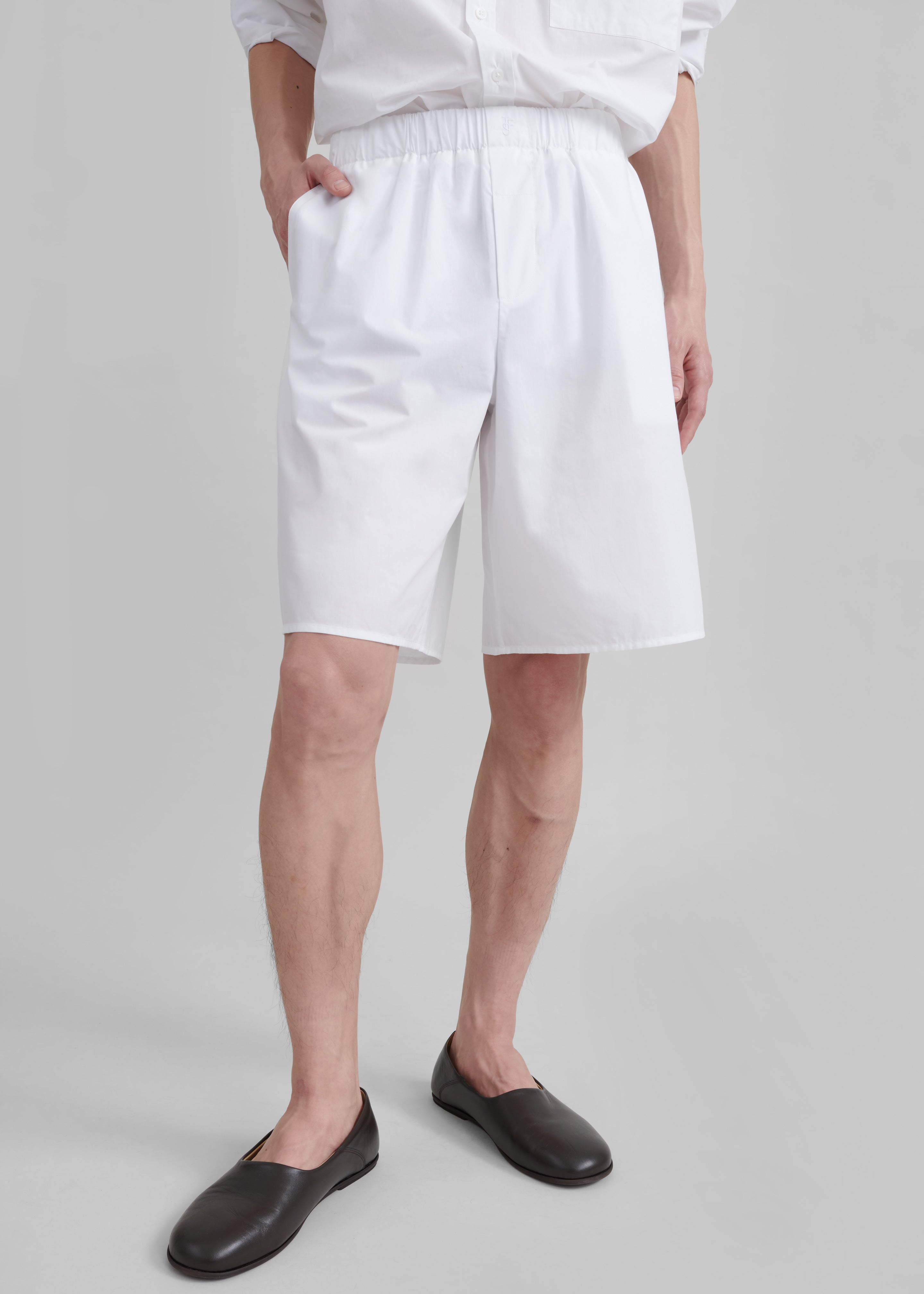 Matthias Boxer Bermuda Shorts - White - 3