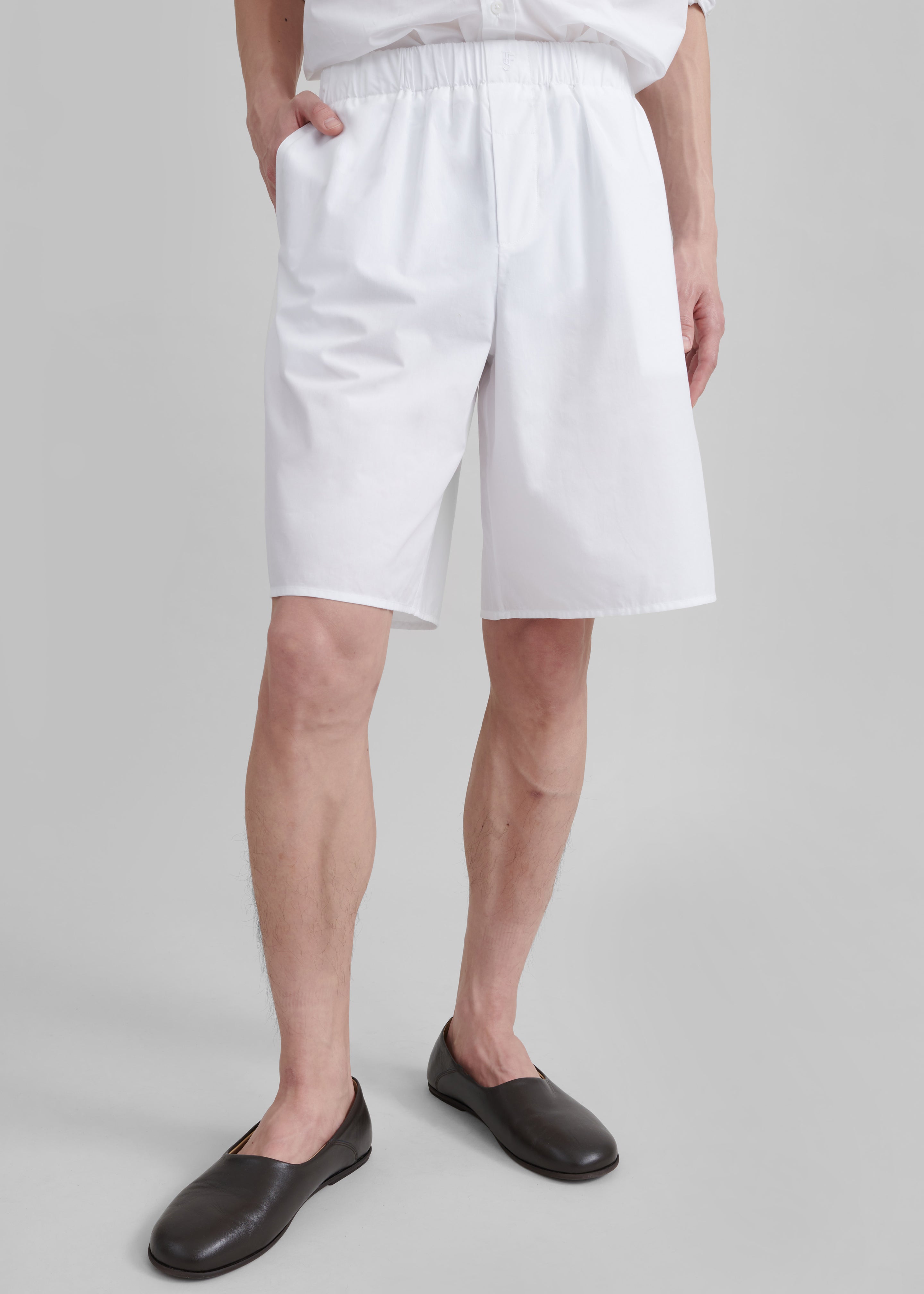 Matthias Boxer Bermuda Shorts - White - 3