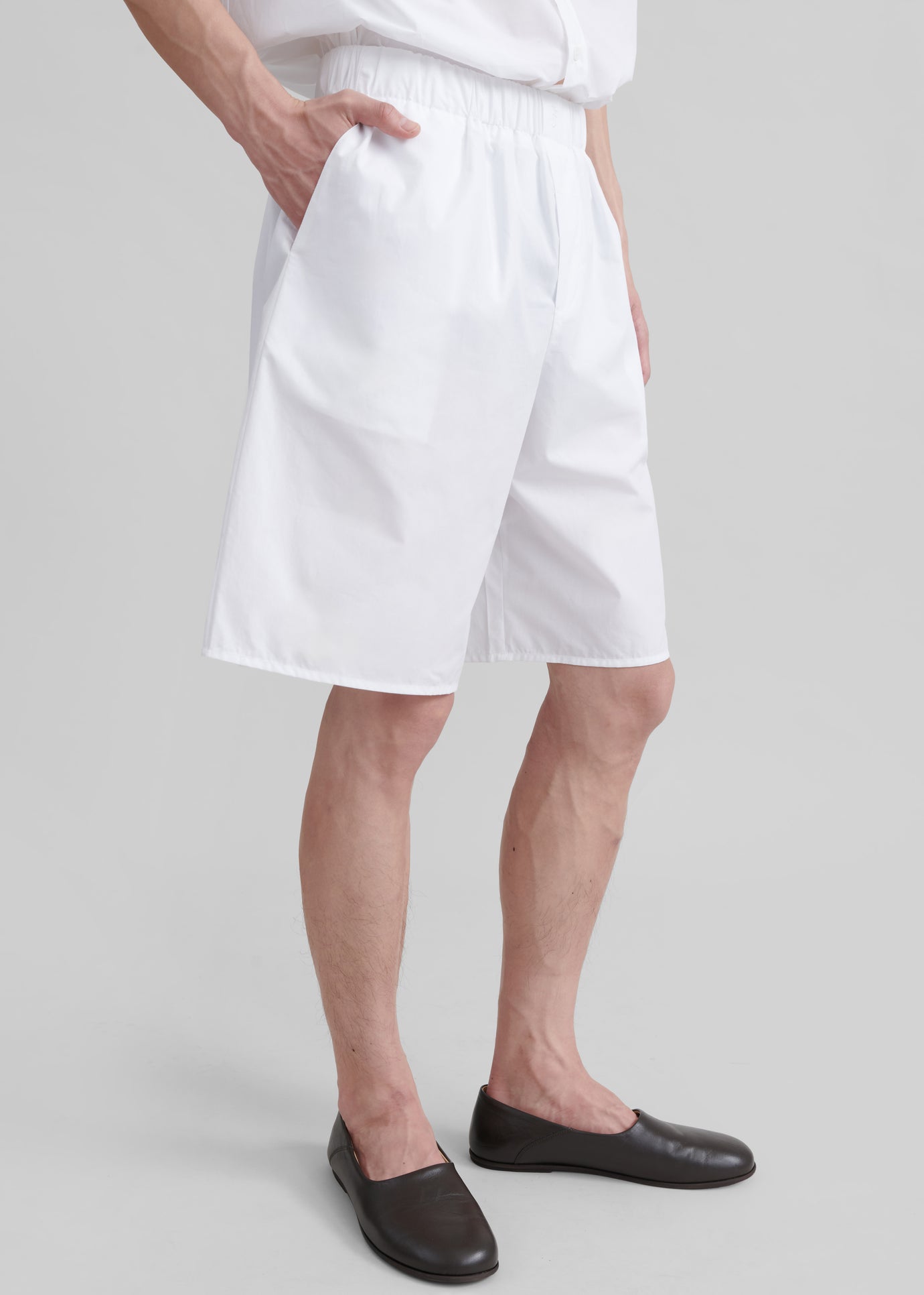 Matthias Boxer Bermuda Shorts - White - 1