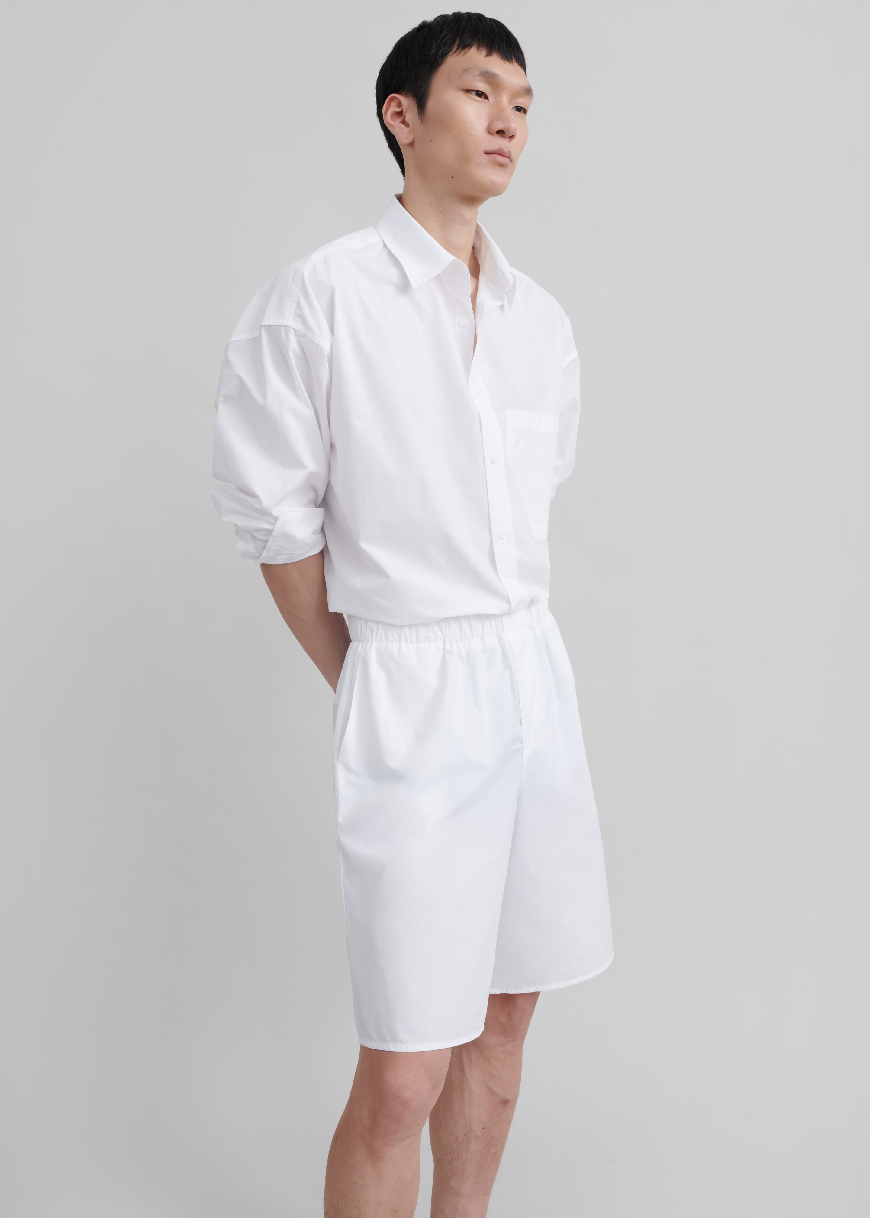 Matthias Oversized Shirt - White - 7