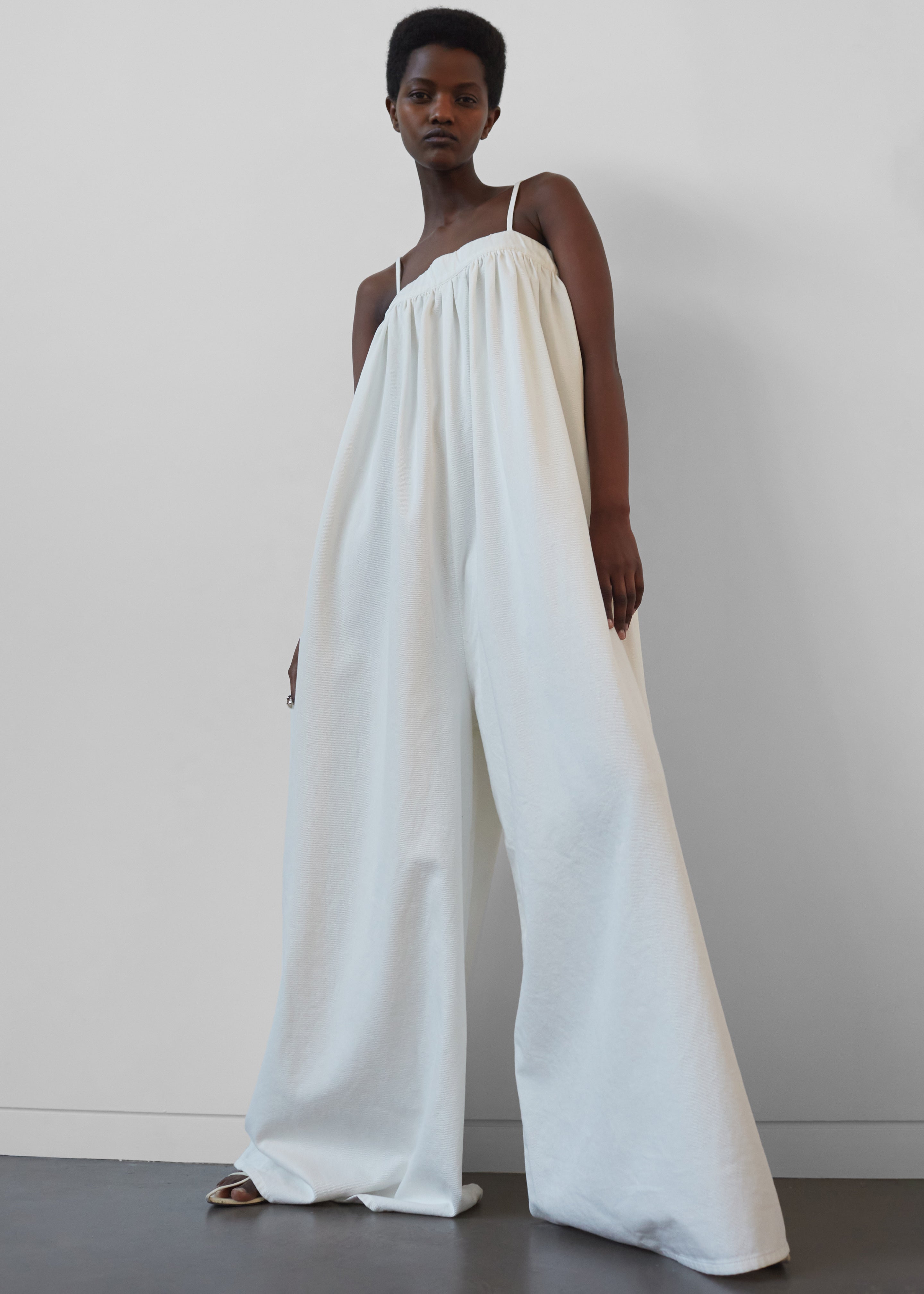 Maude Denim Jumpsuit White Frankie Shop Europe