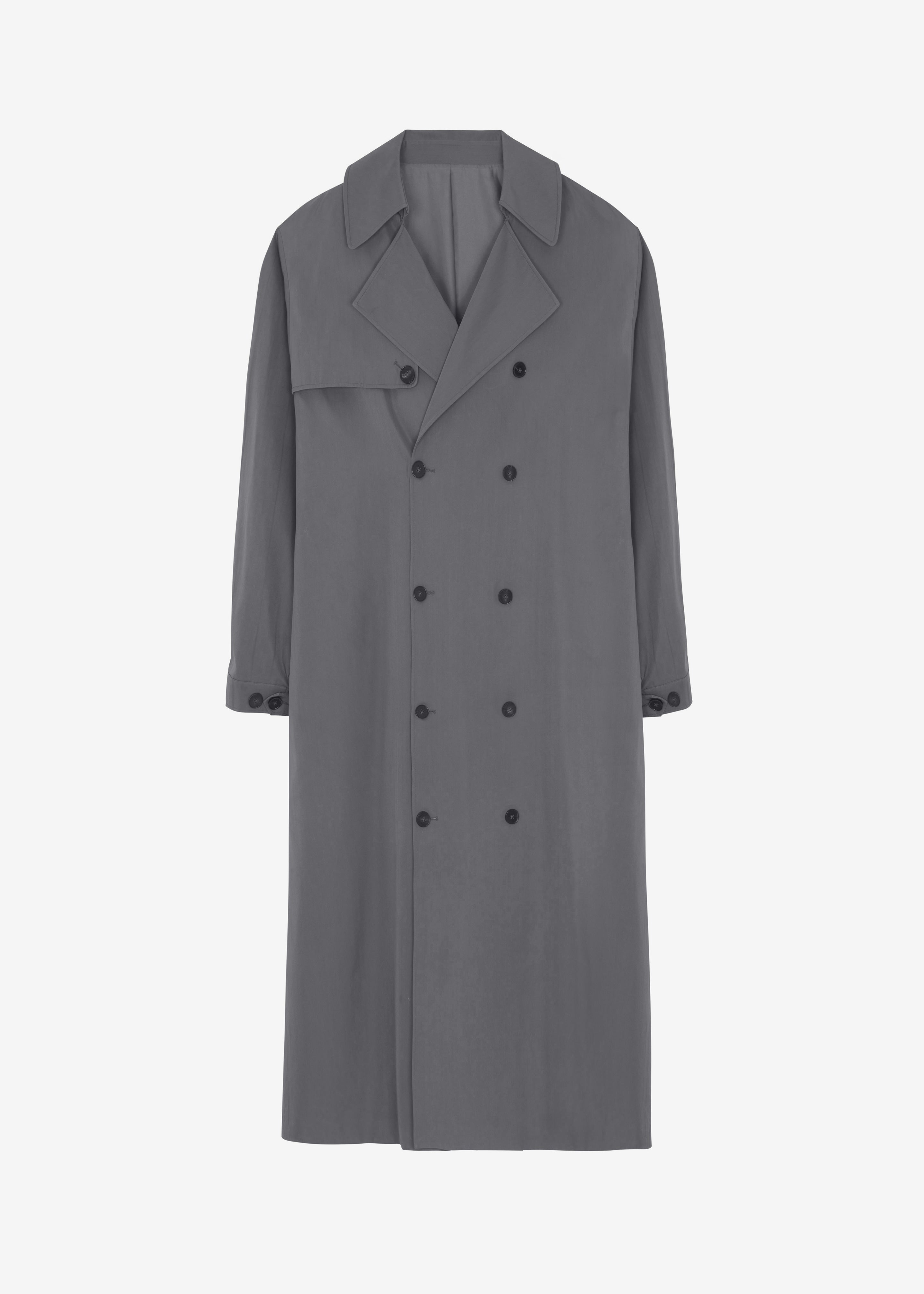 Mavis Oversized Trench - Grey - 9