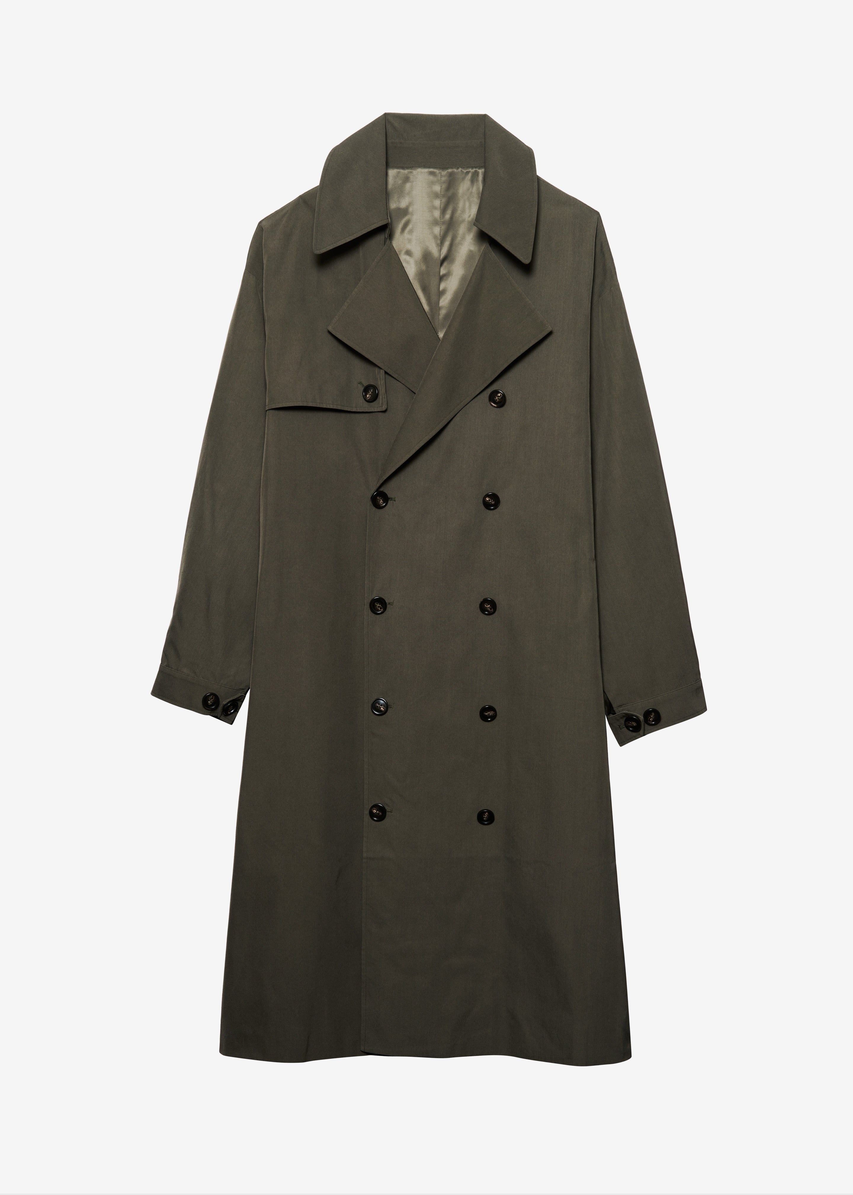 Mavis Oversized Trench - Khaki - 12