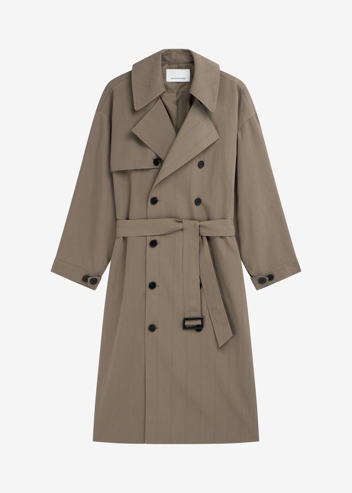 Mavis Oversized Trench - Taupe - 6