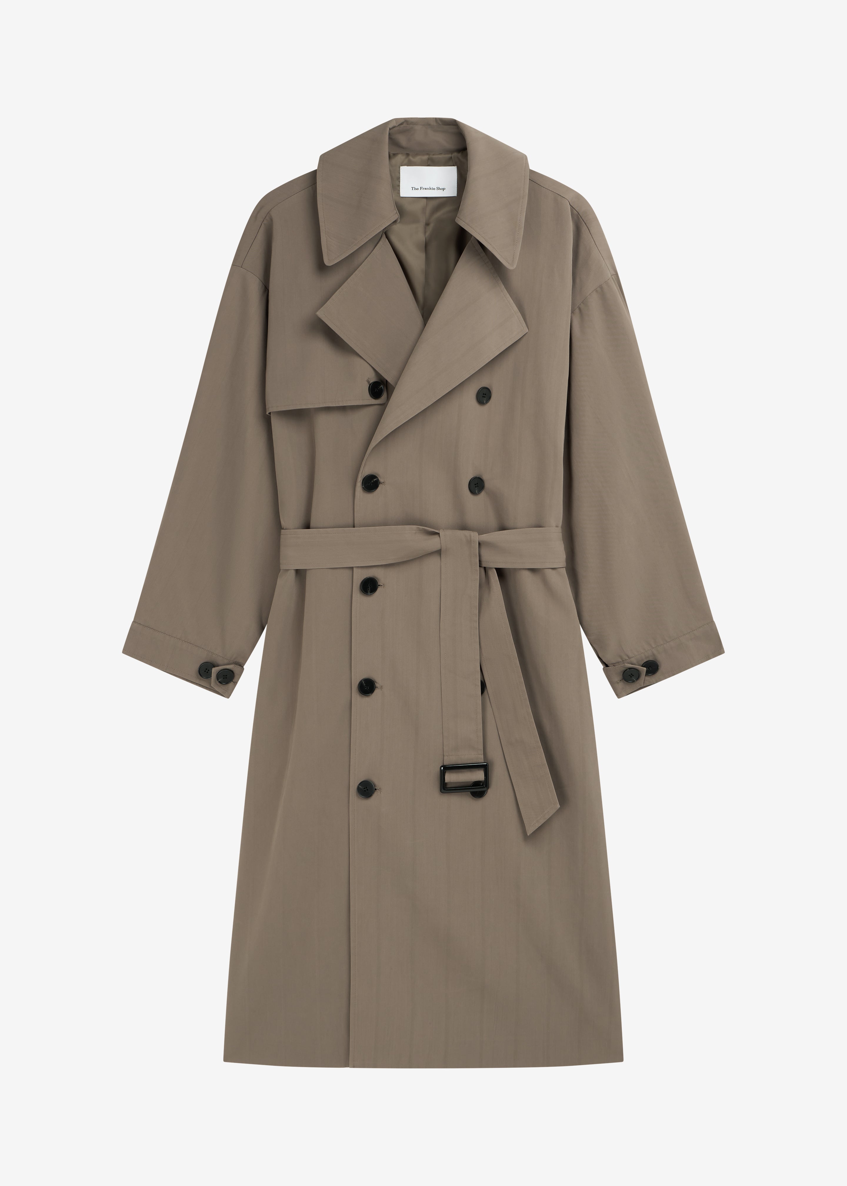 Mavis Oversized Trench - Taupe - 6