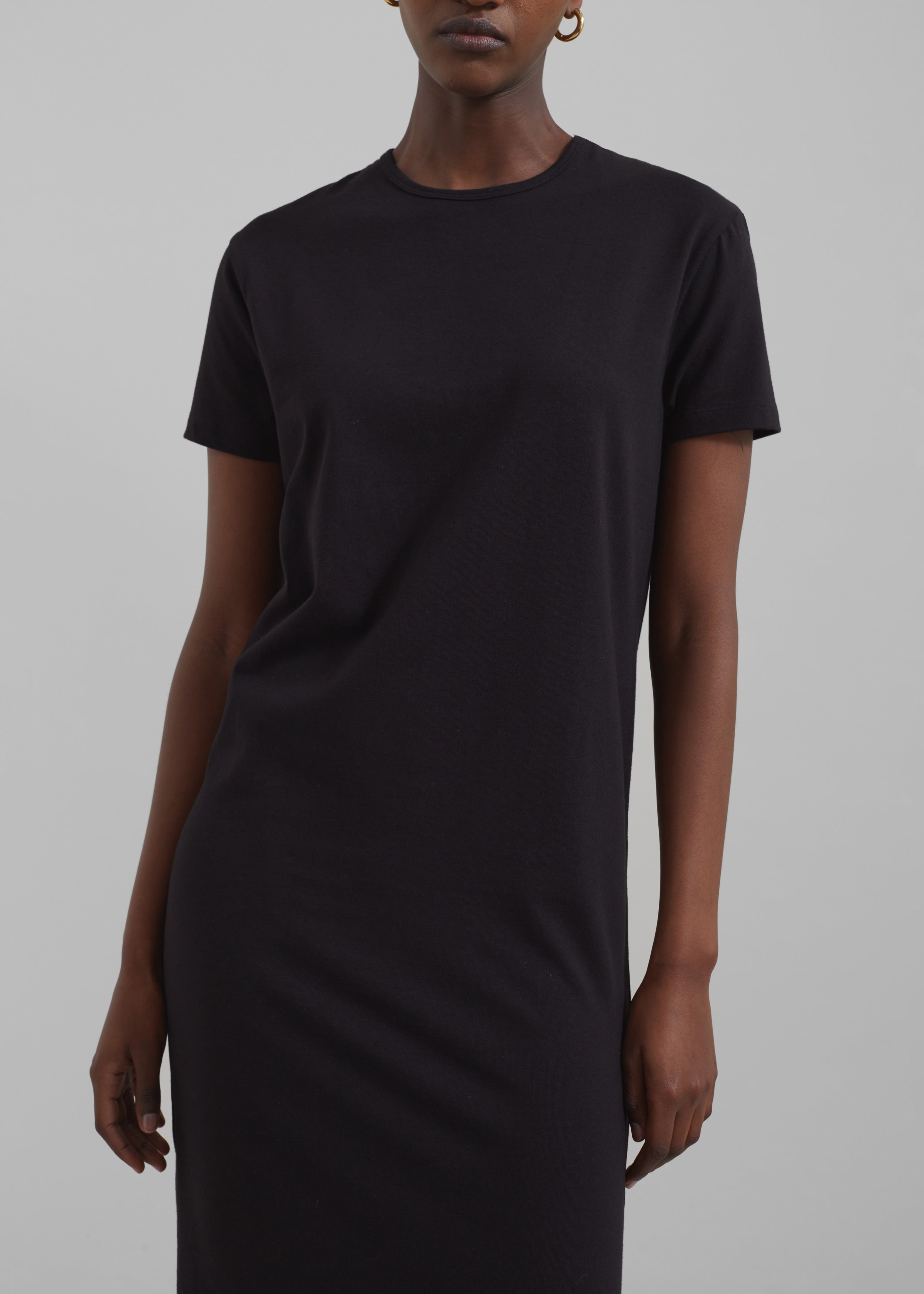 Maya T Shirt Dress Black