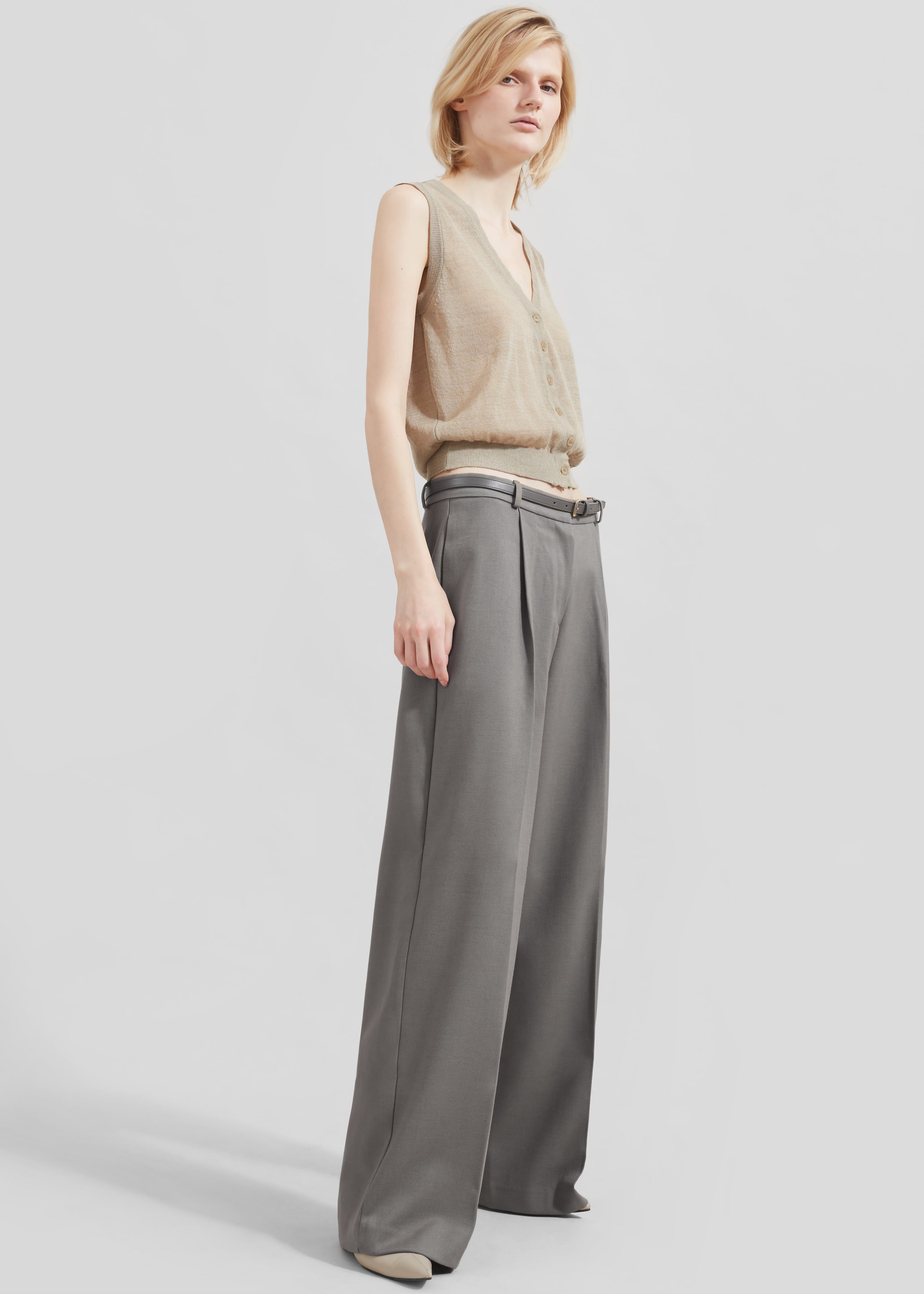 Maya Trousers - Grey - 3