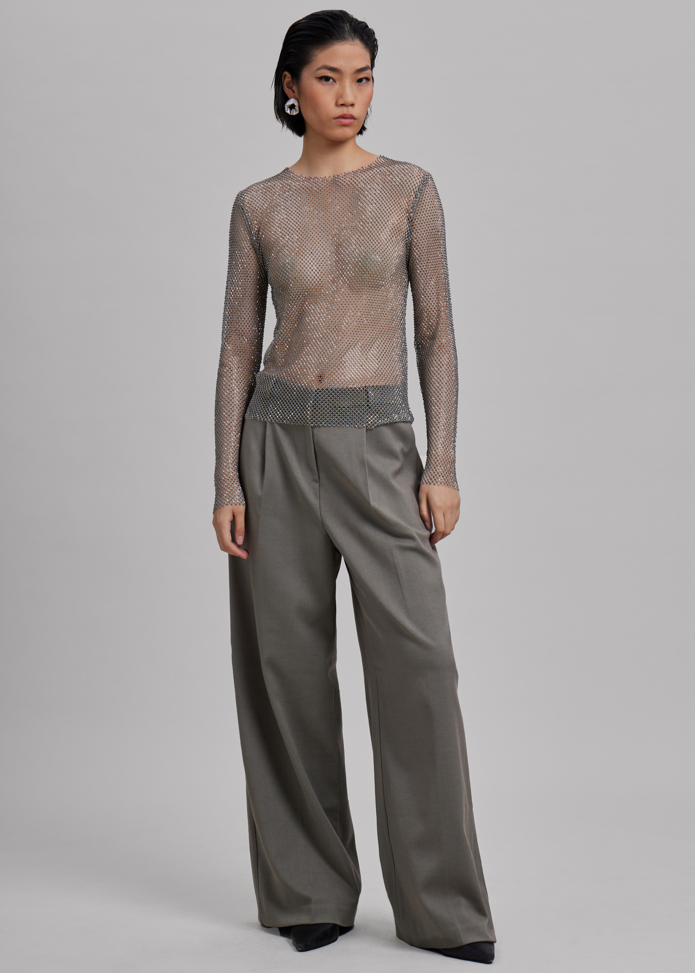 Maya Trousers - Grey - 13