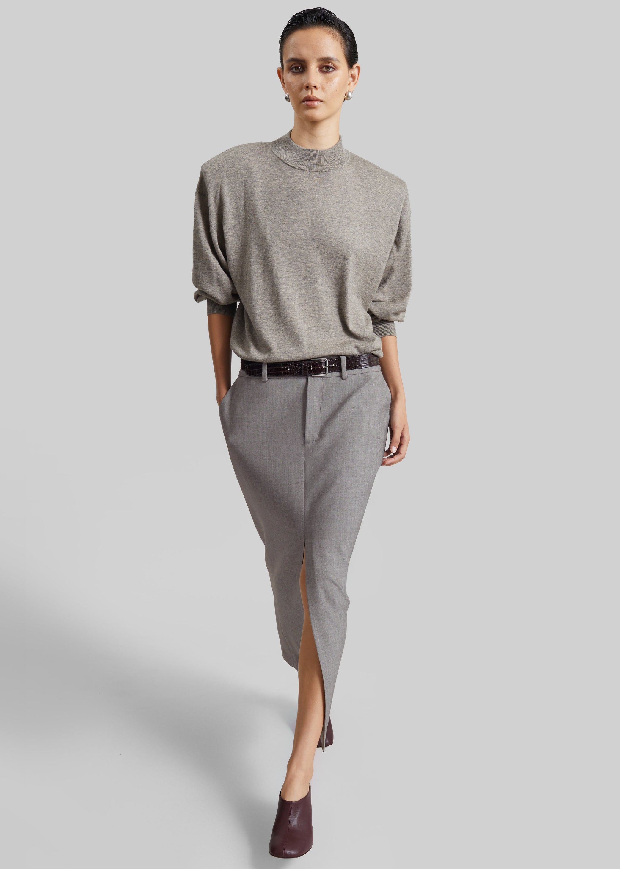 Shop the look image for Le Monde Beryl Mica Mules - Bordeaux