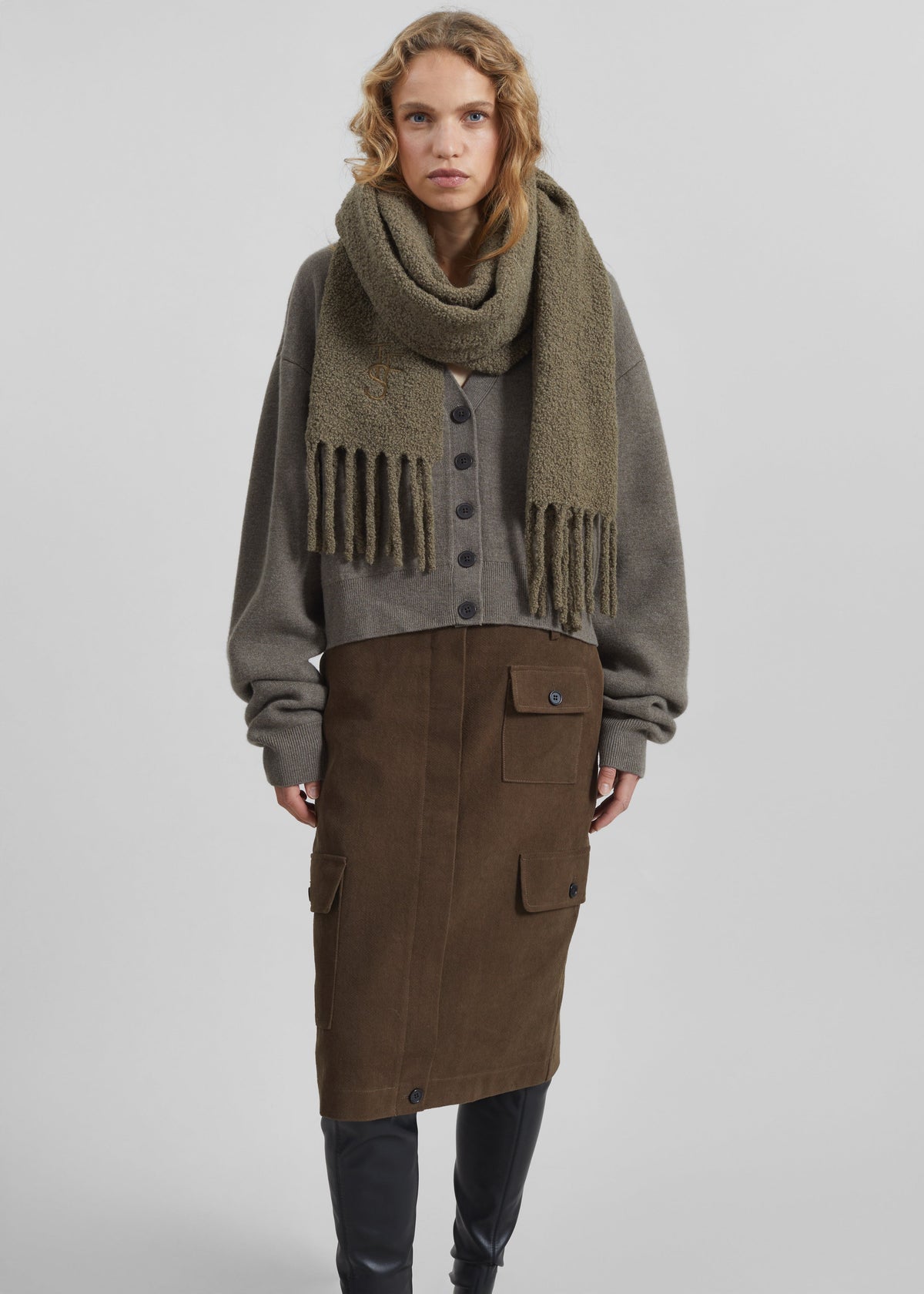 Mayenne Cargo Skirt - Brown - 6