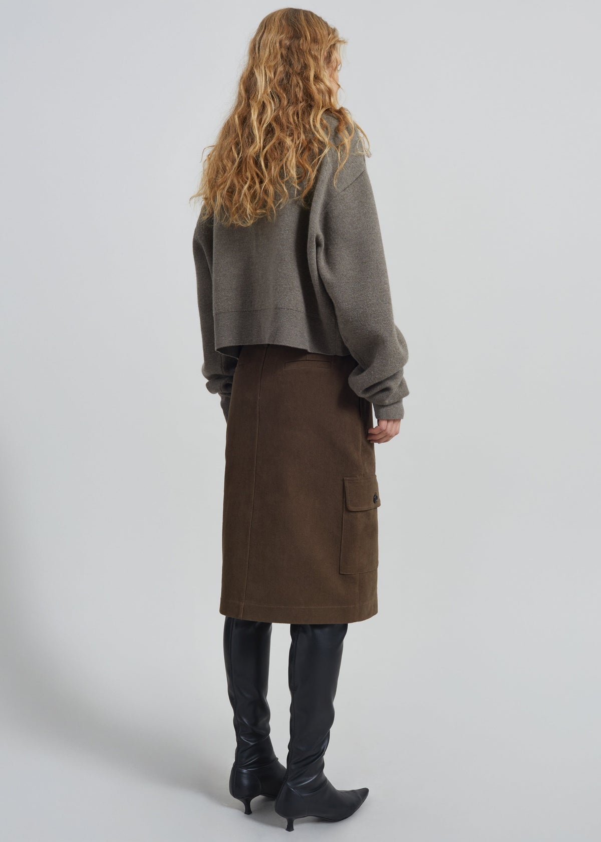 Mayenne Cargo Skirt - Brown - 7