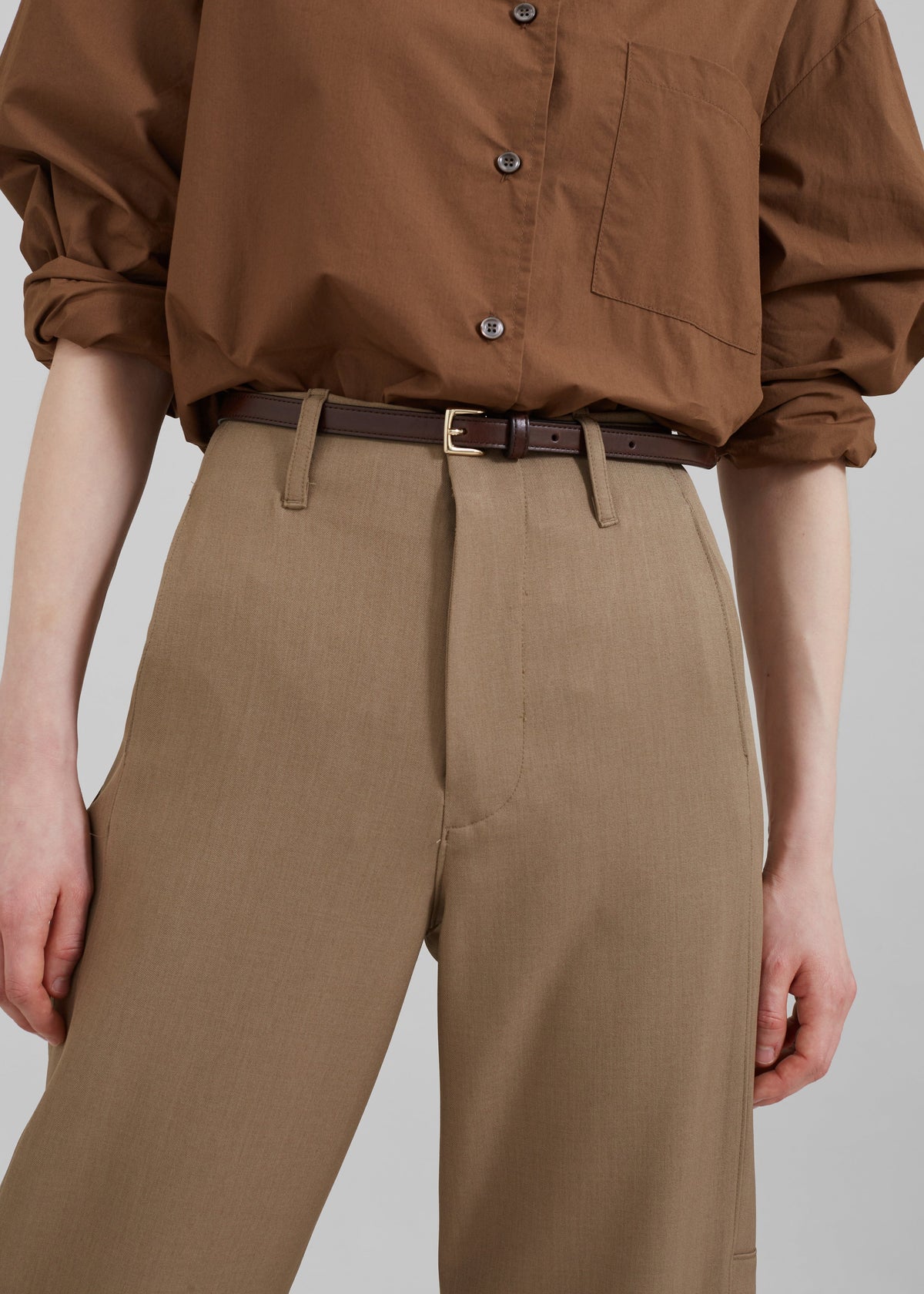 Maylis Trousers - Beige - 6