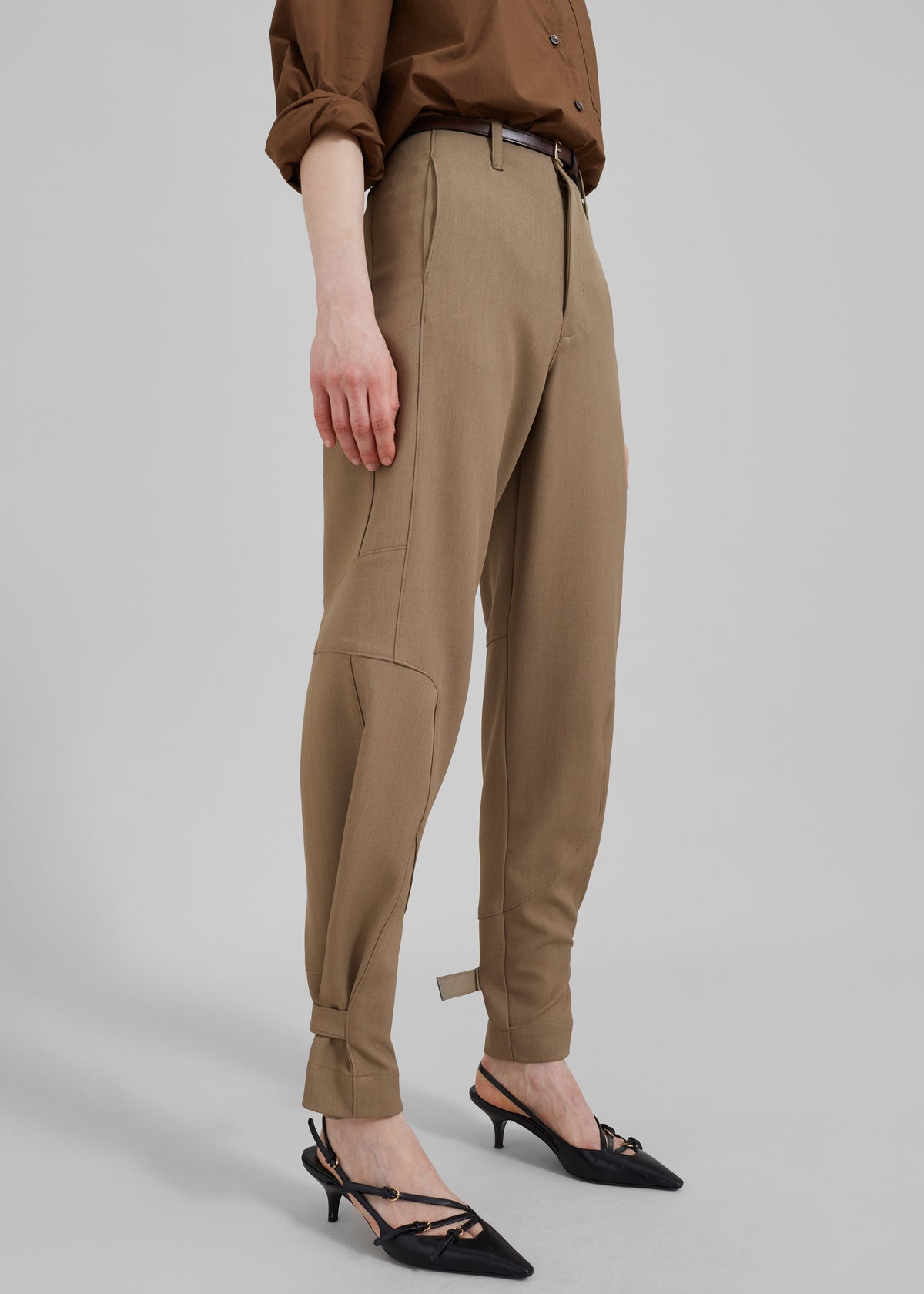 Maylis Trousers - Beige - 5