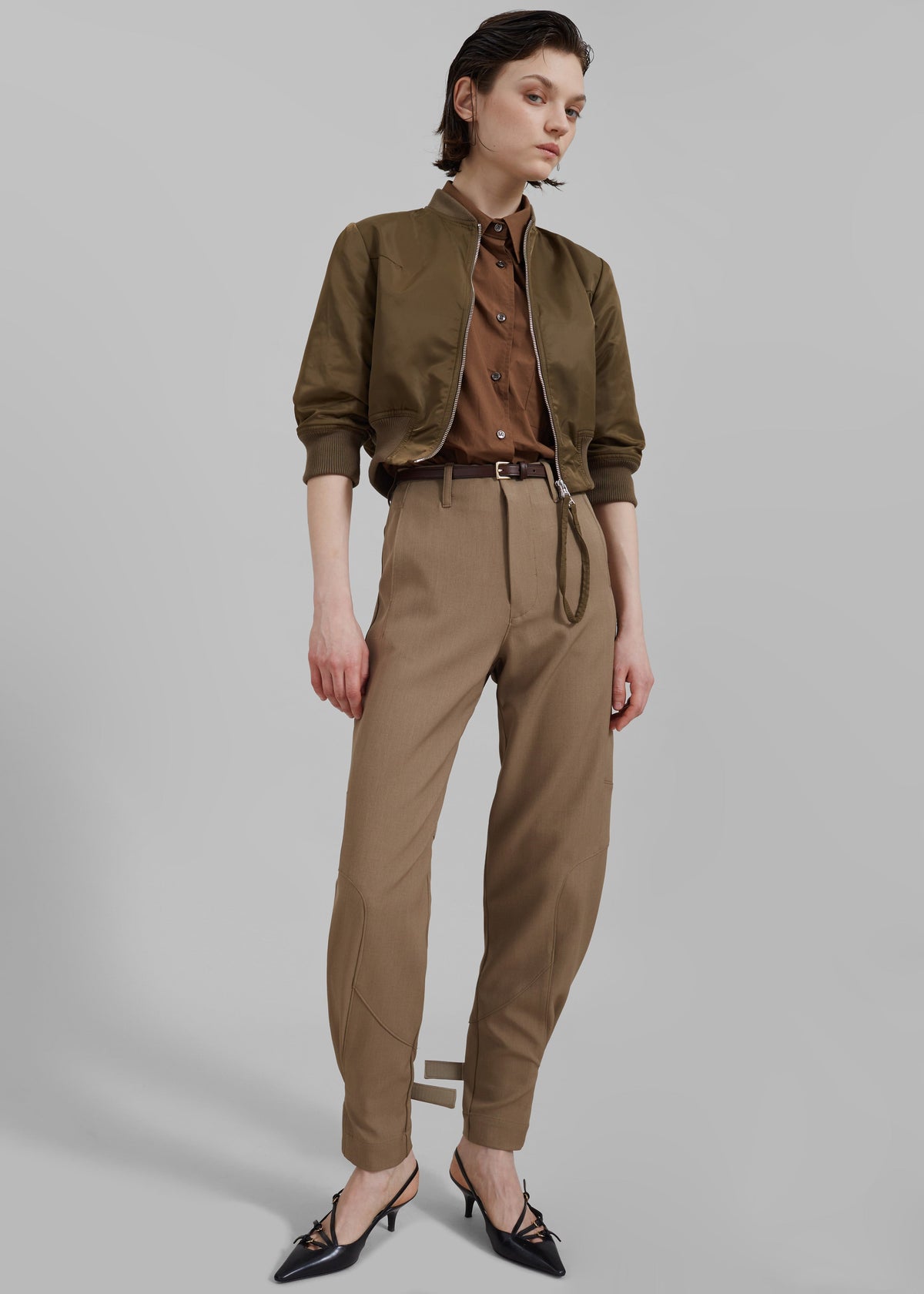 Maylis Trousers - Beige - 4