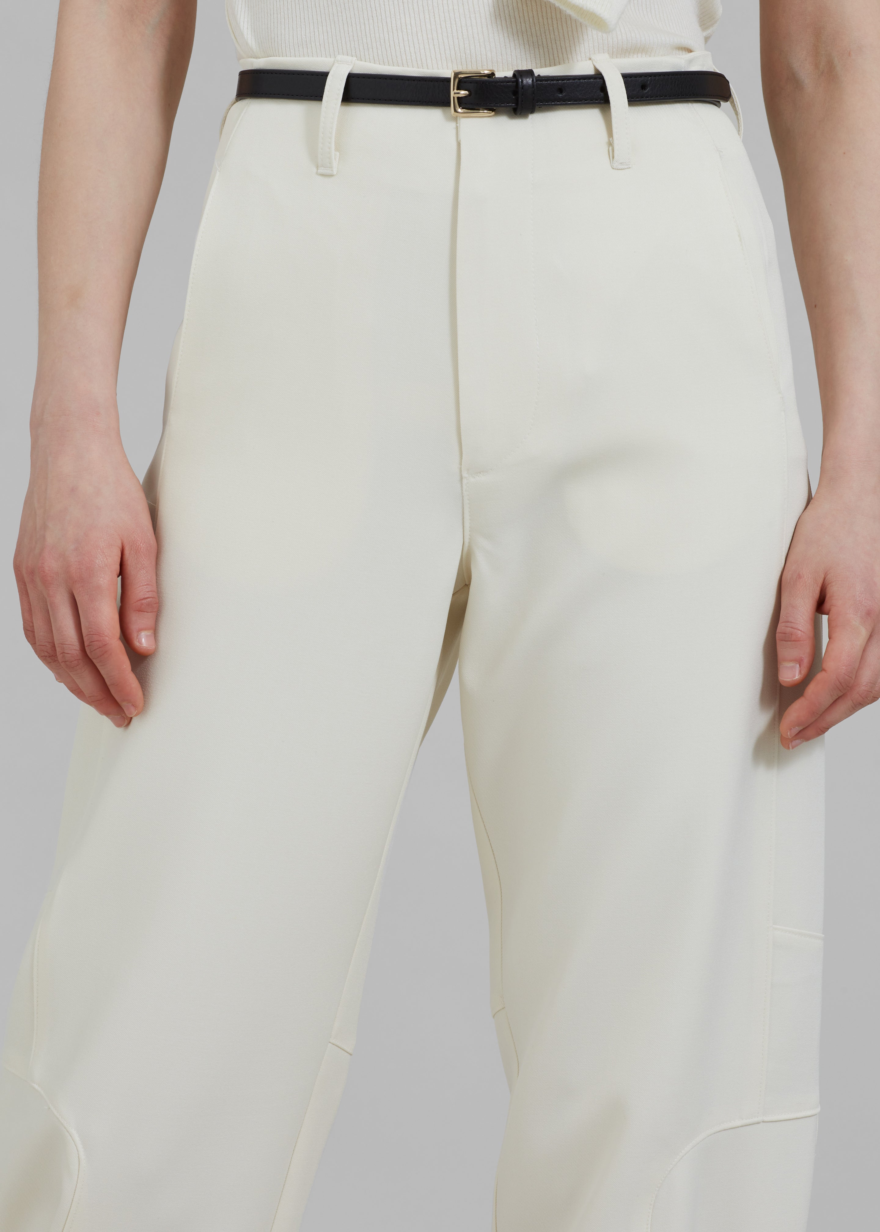 Maylis Trousers - Ivory - 4