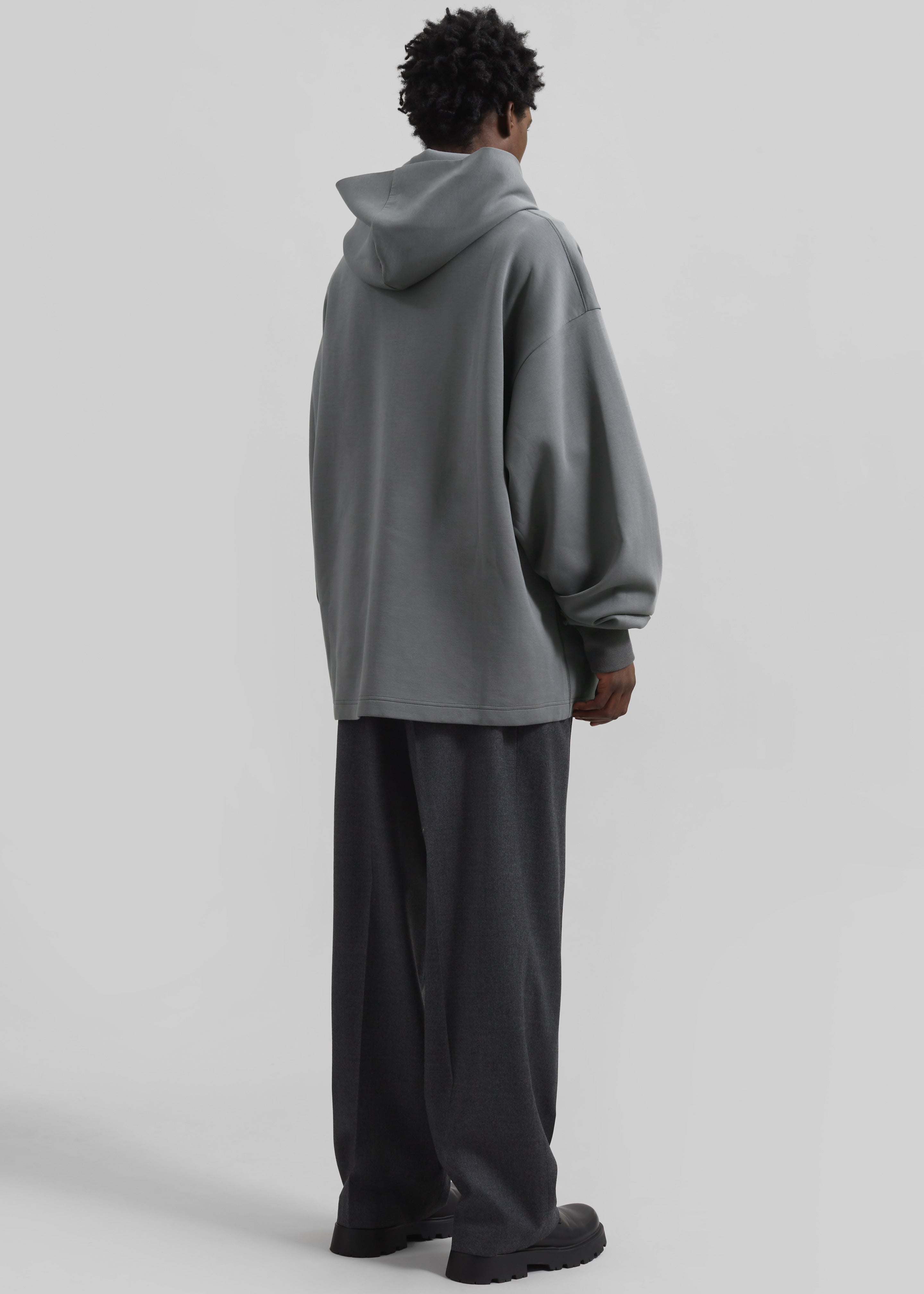 Melbo Oversized Hoodie - Grey - 6