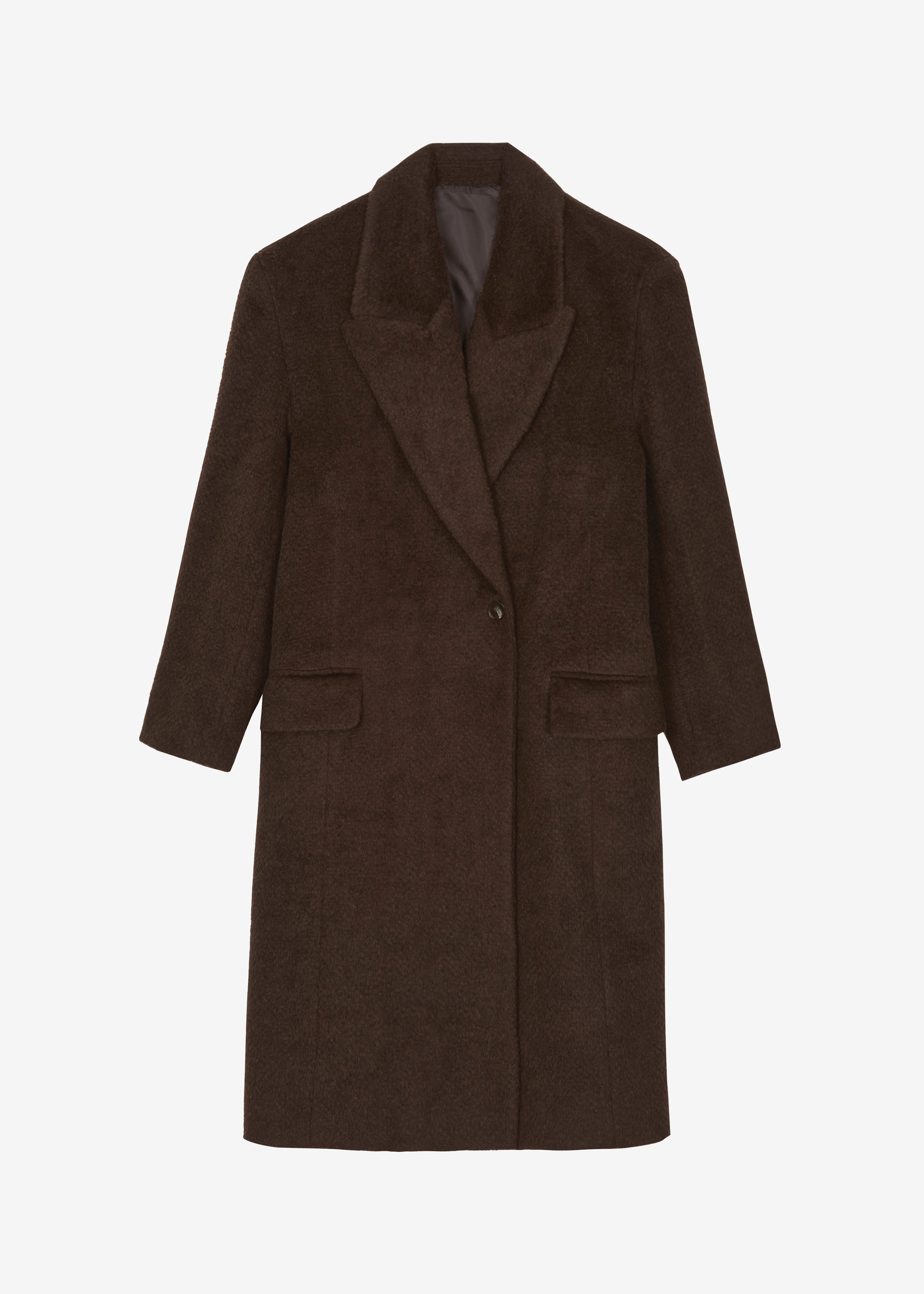 Melcombe Coat - Brown - 9