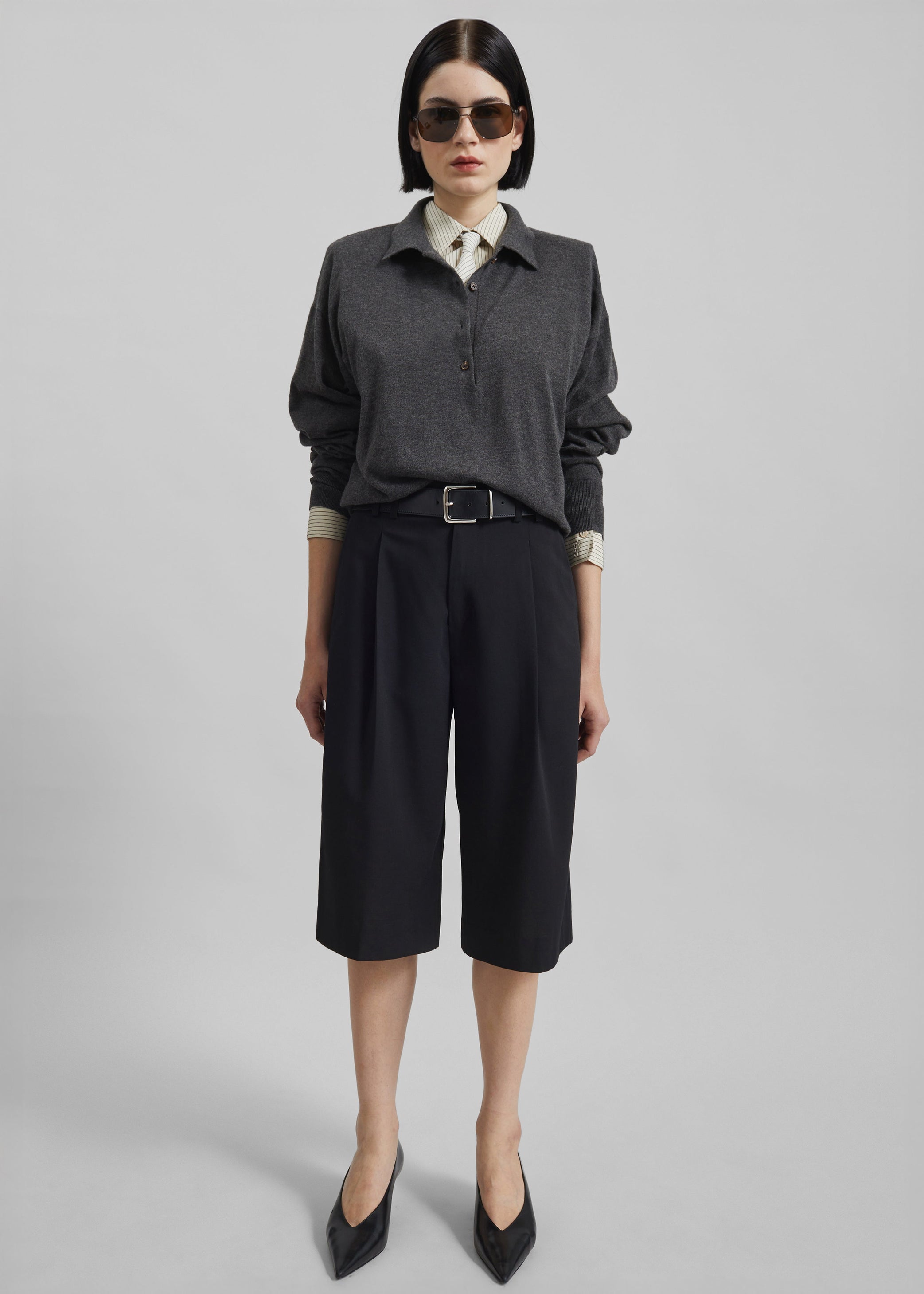 Shop the look image for Meldert Bermuda Shorts - Black