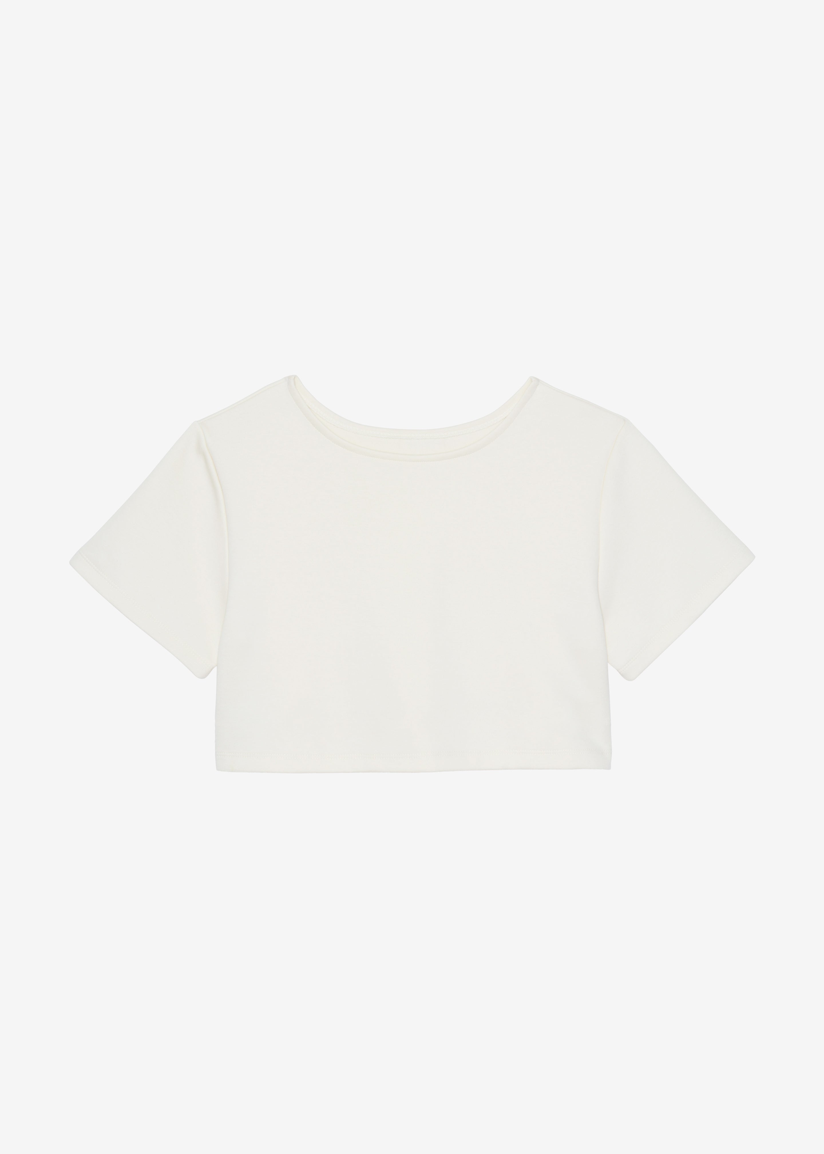 Meloe Crop Tee - Beige - 7