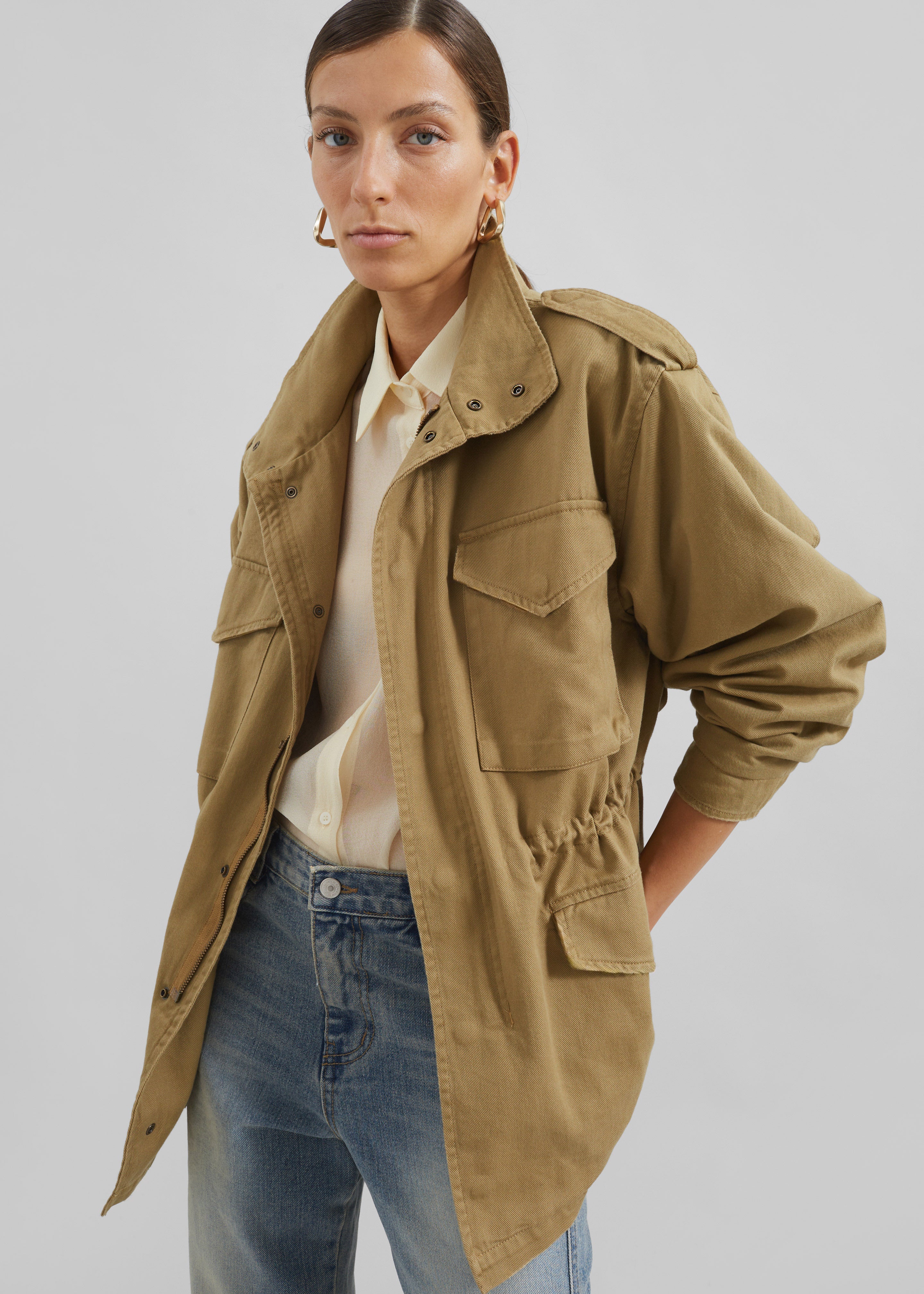 Merano Cargo Jacket - Beige - 2