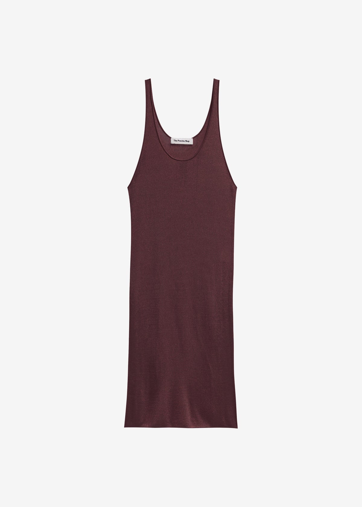 Miami Knit Mini Dress - Burgundy - 6