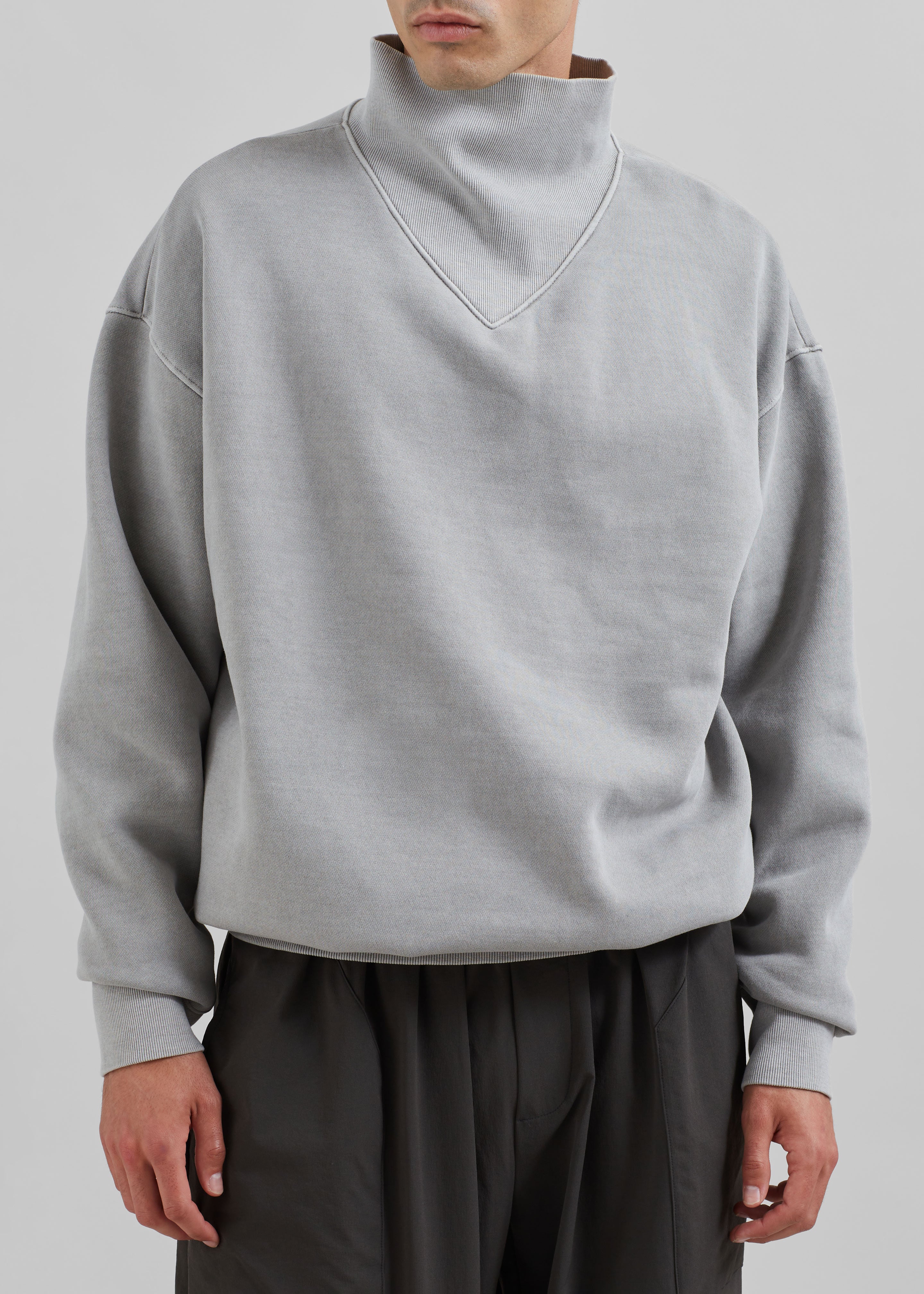 Micah Sweatshirt - Light Grey - 4