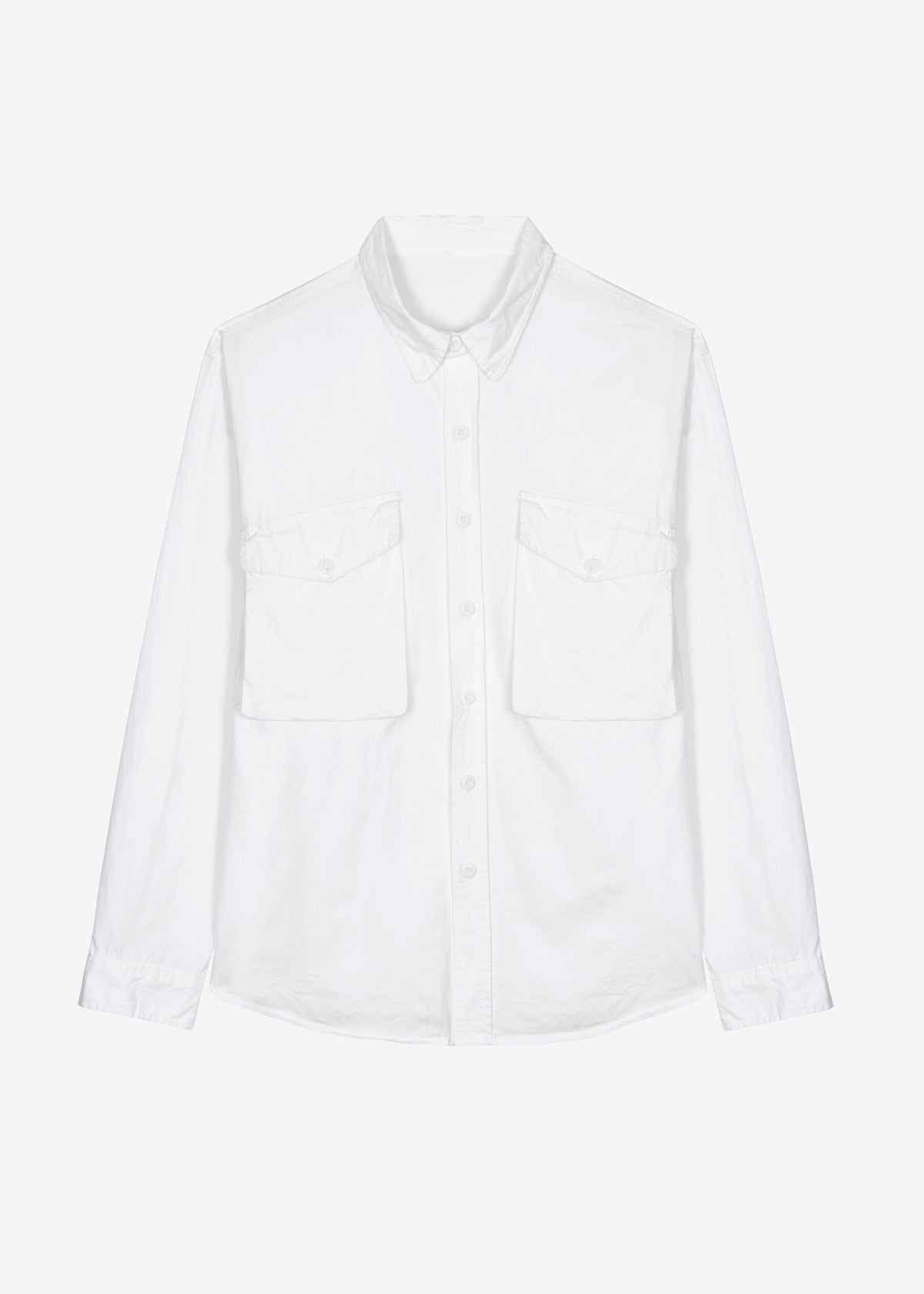 Michael Button Up Shirt - White - 8