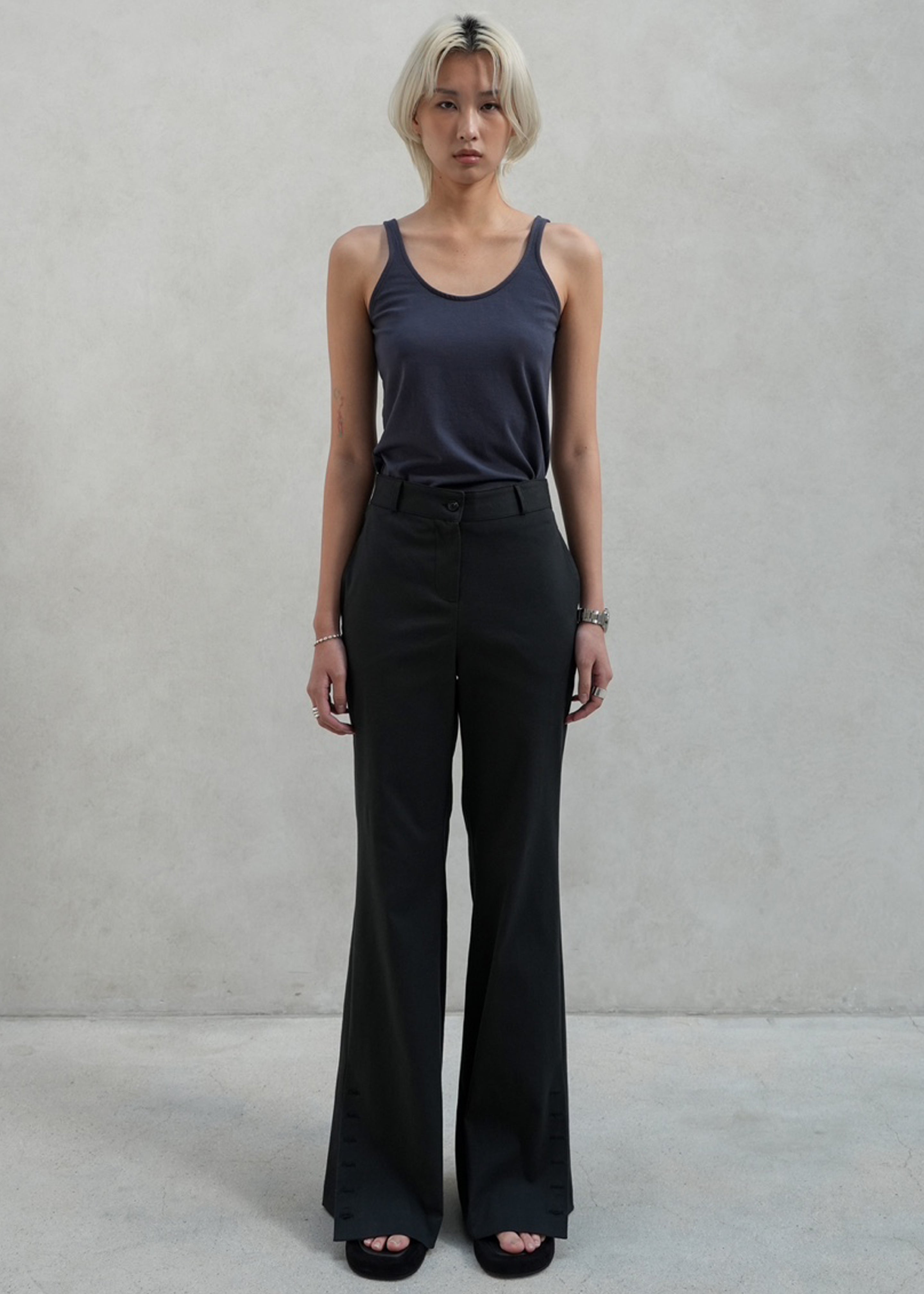 Michelle Flare Pants - Black - 10