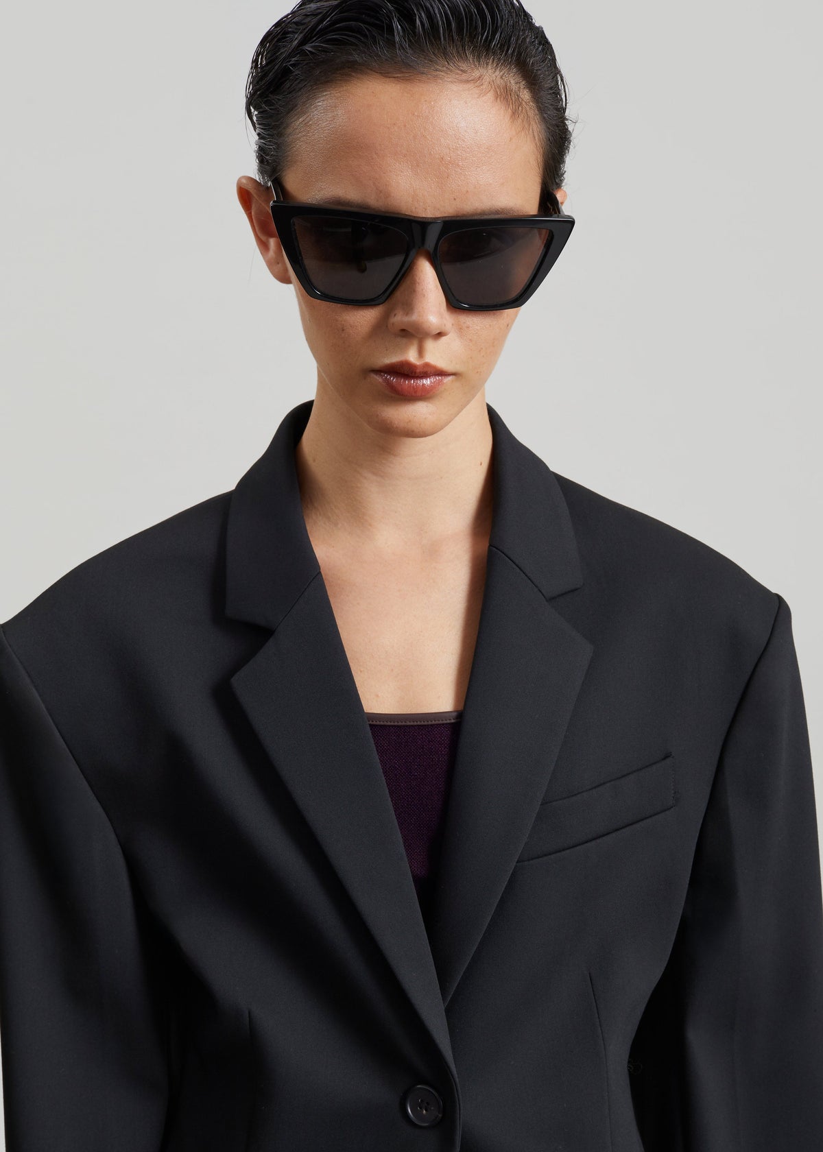 Mirbel Cinched Blazer - Black