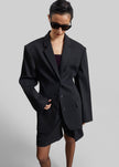 Mirbel Cinched Blazer - Black