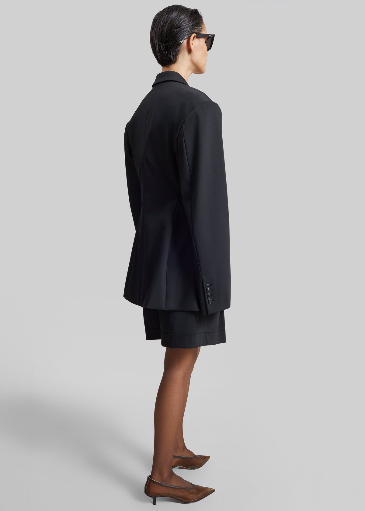 Mirbel Cinched Blazer - Black