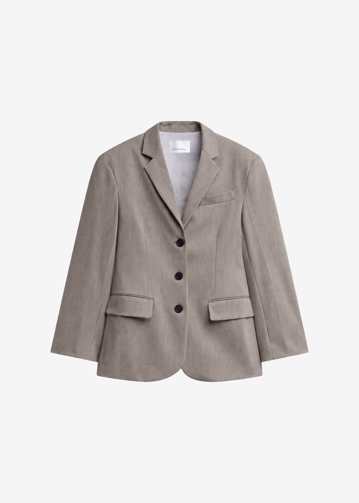 Mirbel Cinched Blazer - Taupe - 11