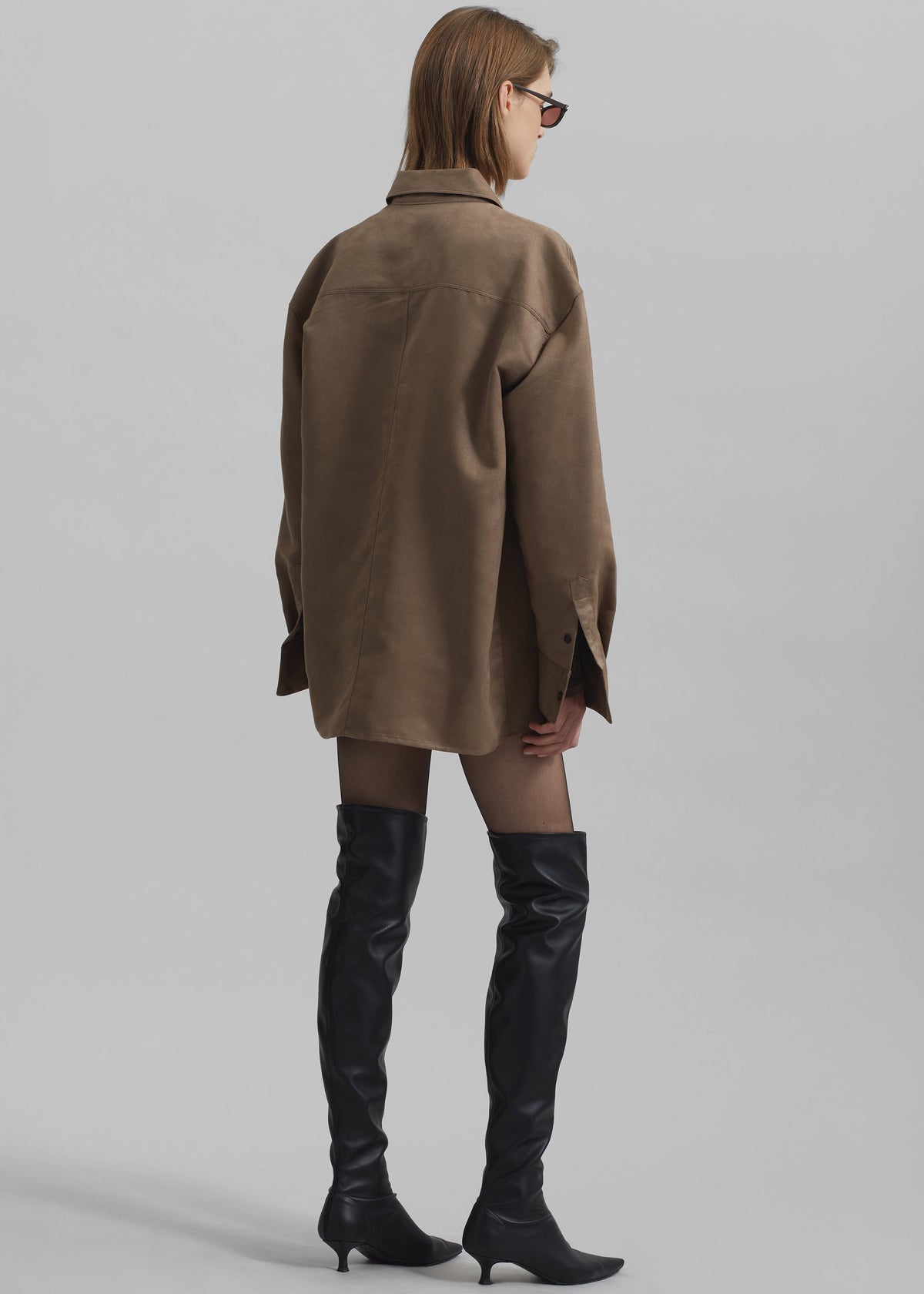 Mire Button Up Shirt - Camel - 6