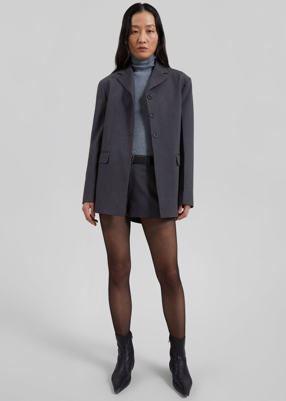 Mirka Mini Shorts - Dark Grey