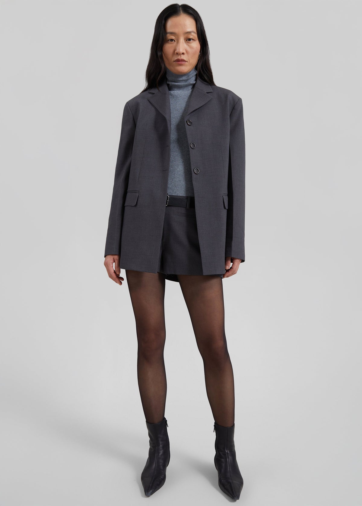 Mirka Mini Shorts - Dark Grey
