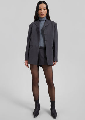 Mirka Mini Shorts - Dark Grey
