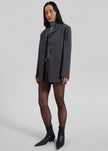Mirka Tailored Blazer - Dark Grey