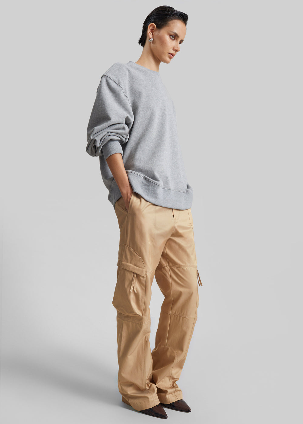 Mirra Sweatshirt - Grey - 1