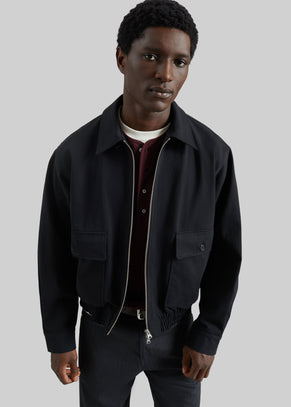 Mitchell Cotton Twill Jacket - Black