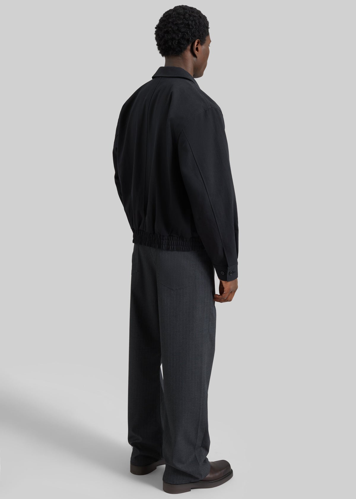 Mitchell Cotton Twill Jacket - Black - 6