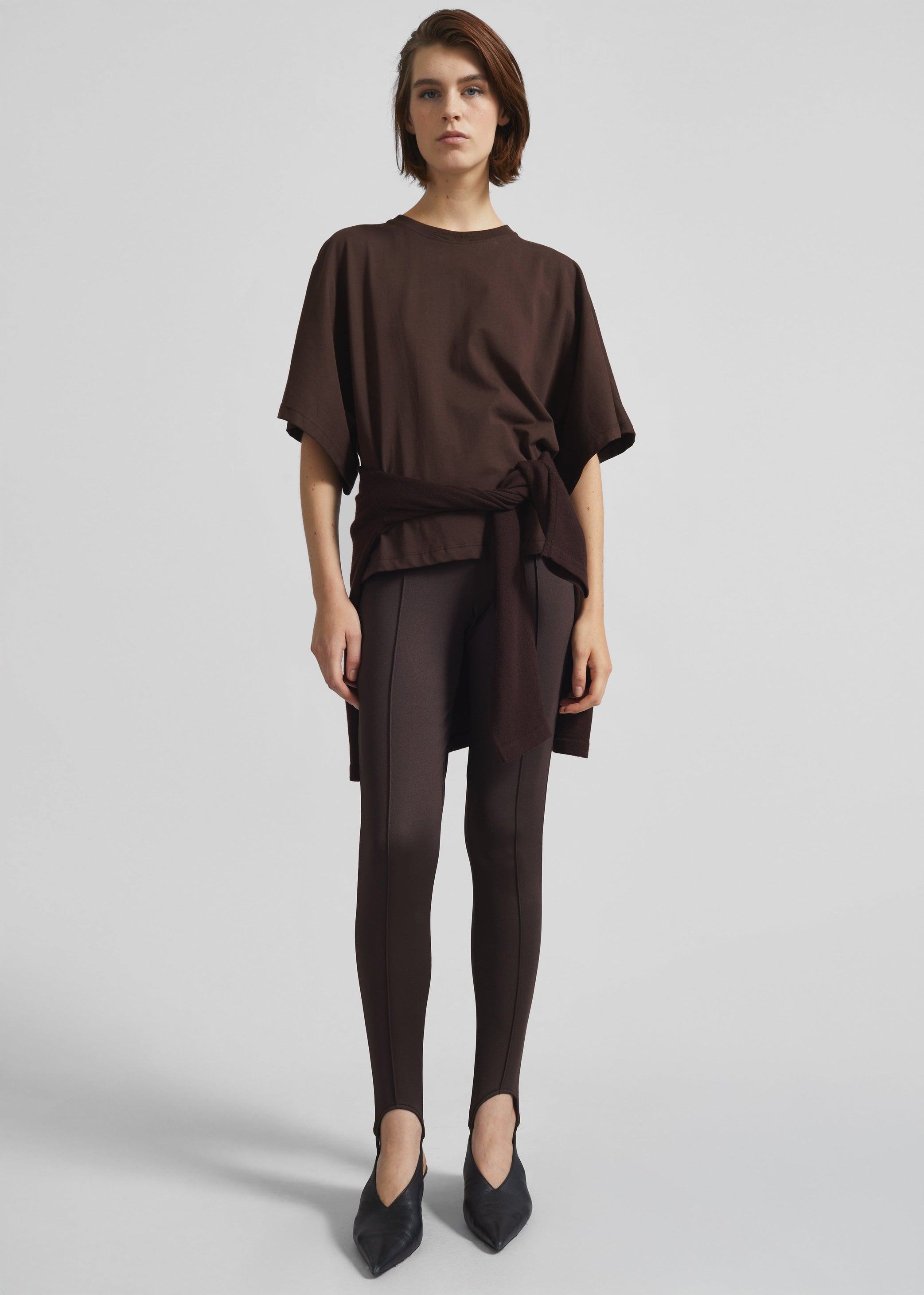 Shop the look image for Modave Dolman Sleeve Tee - Brown