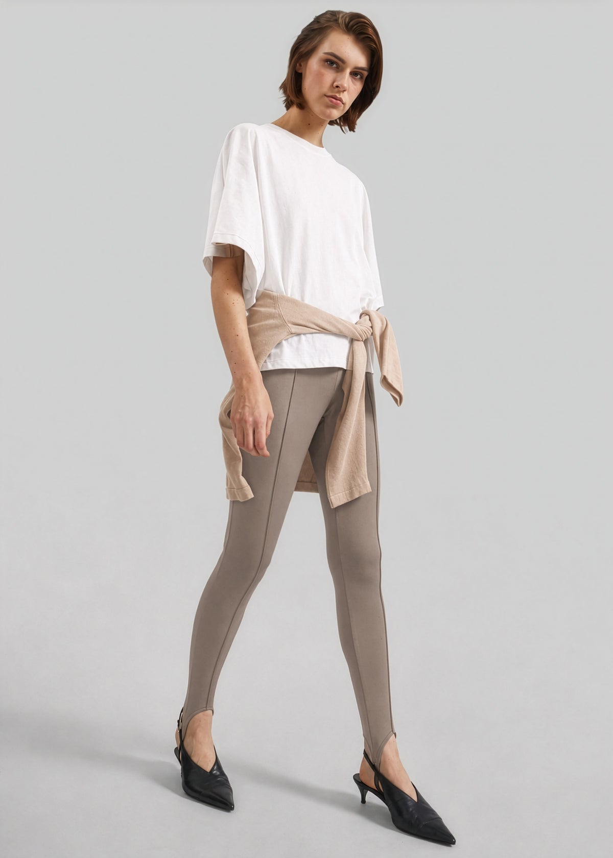 Modave Dolman Sleeve Tee - White - 4
