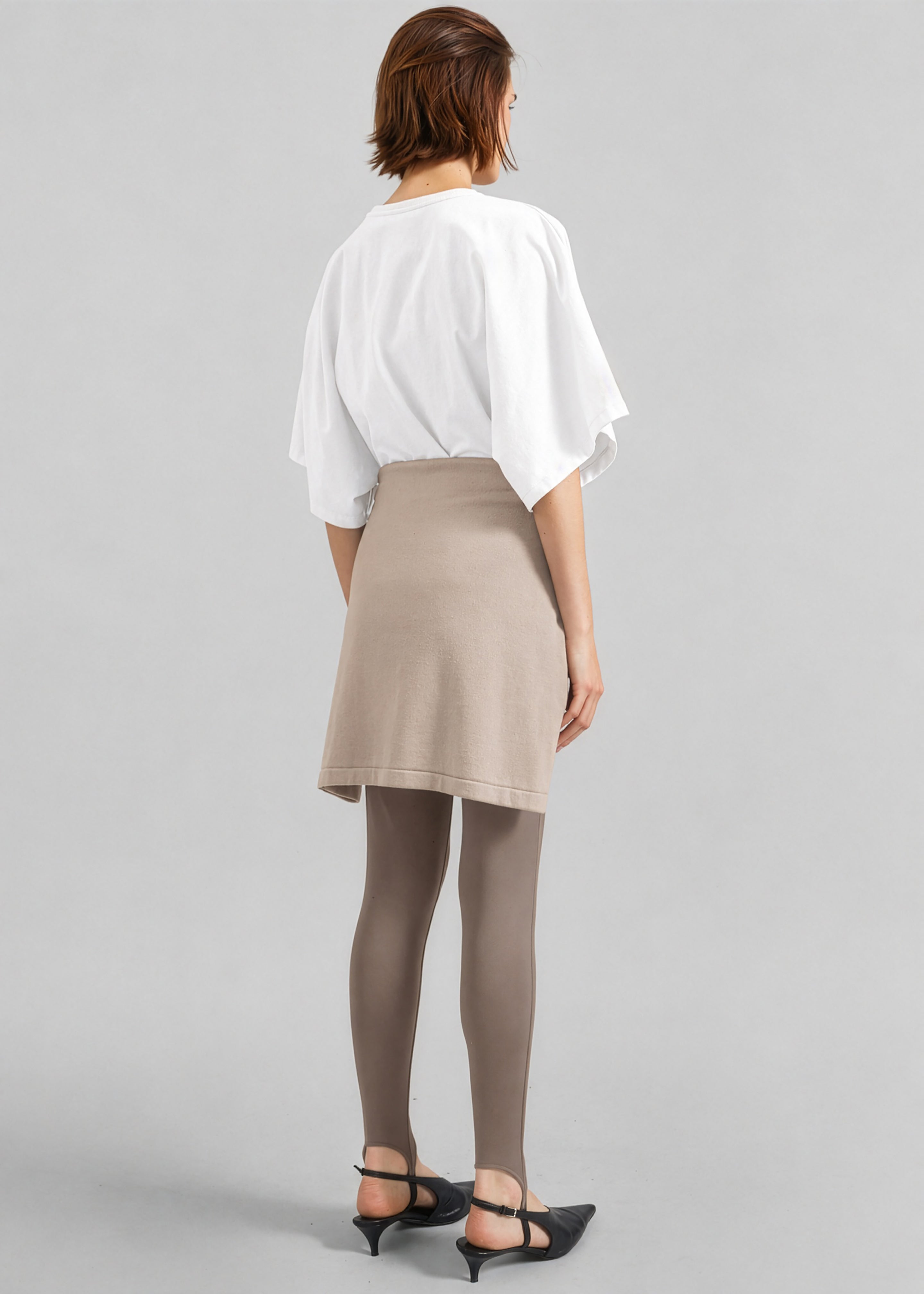 Modave Dolman Sleeve Tee - White - 5