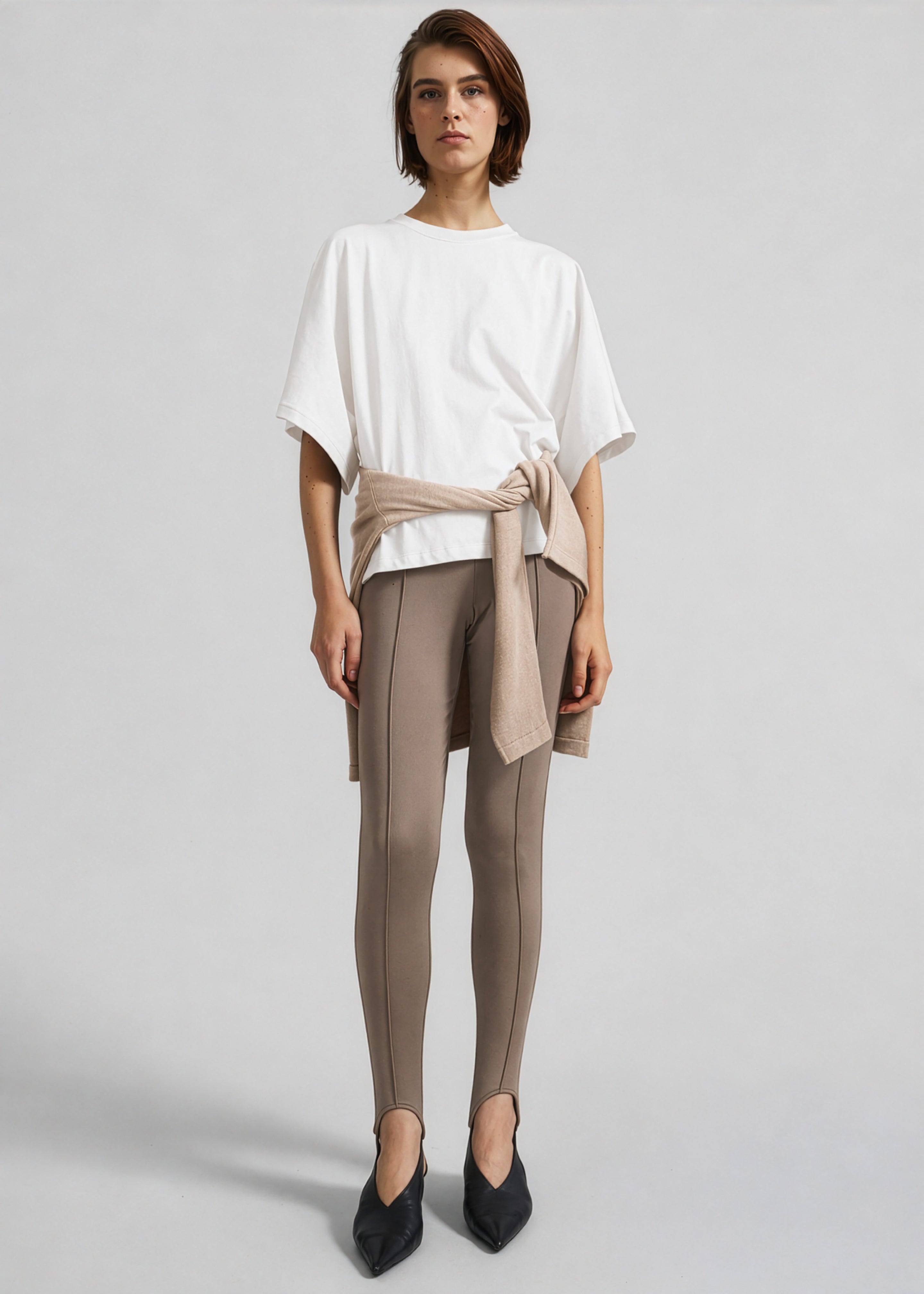 Modave Dolman Sleeve Tee - White - 6